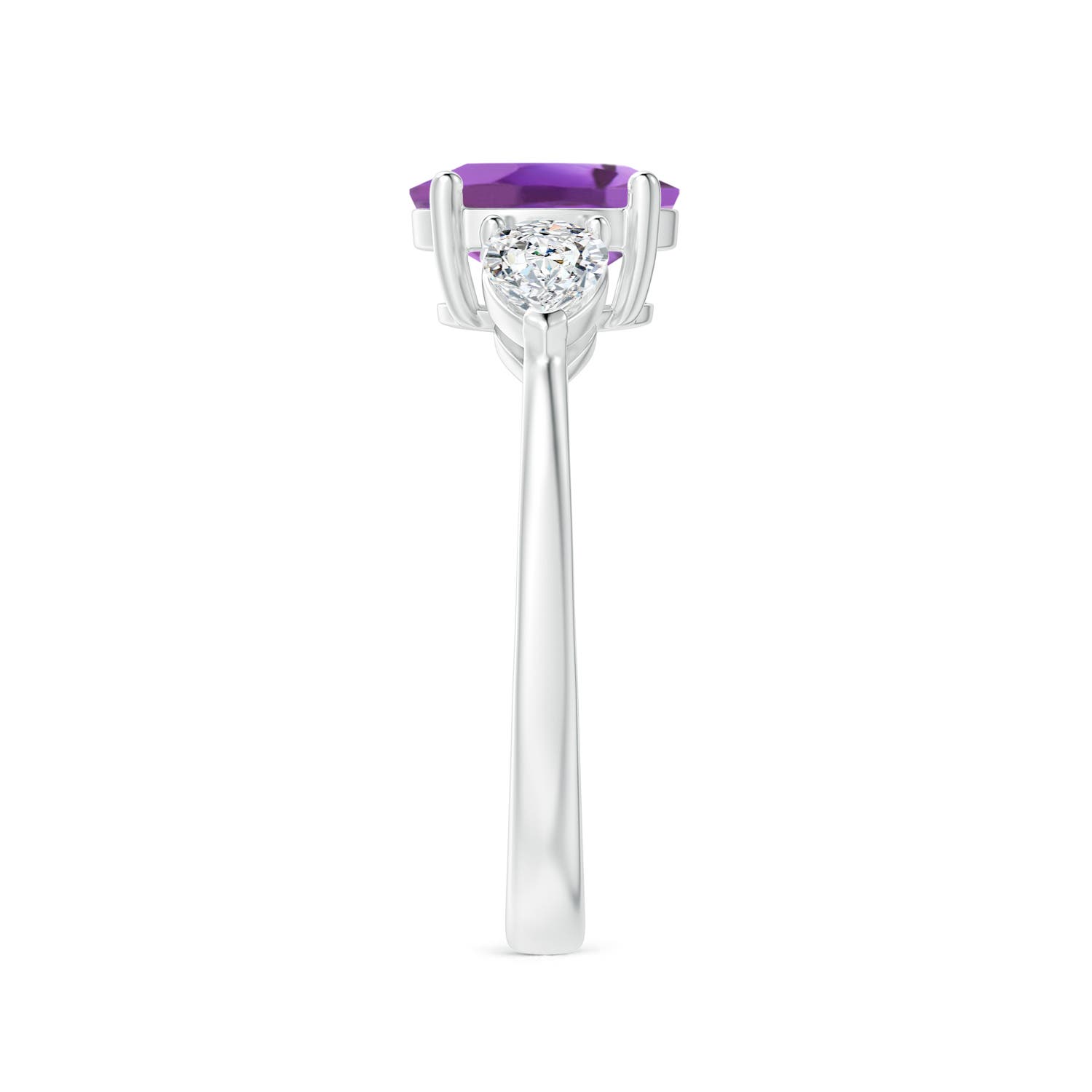 A - Amethyst / 1.95 CT / 14 KT White Gold