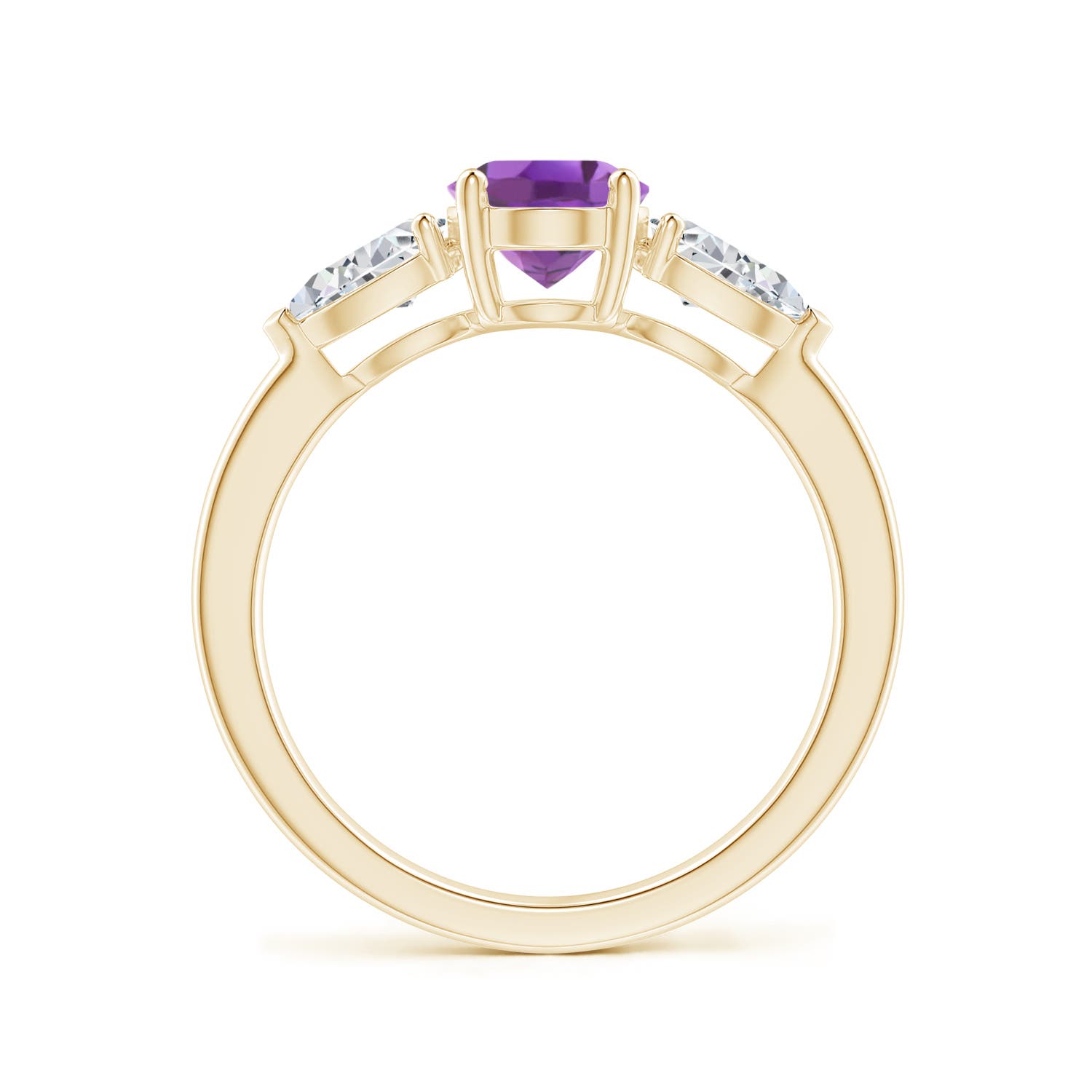 A - Amethyst / 1.95 CT / 14 KT Yellow Gold