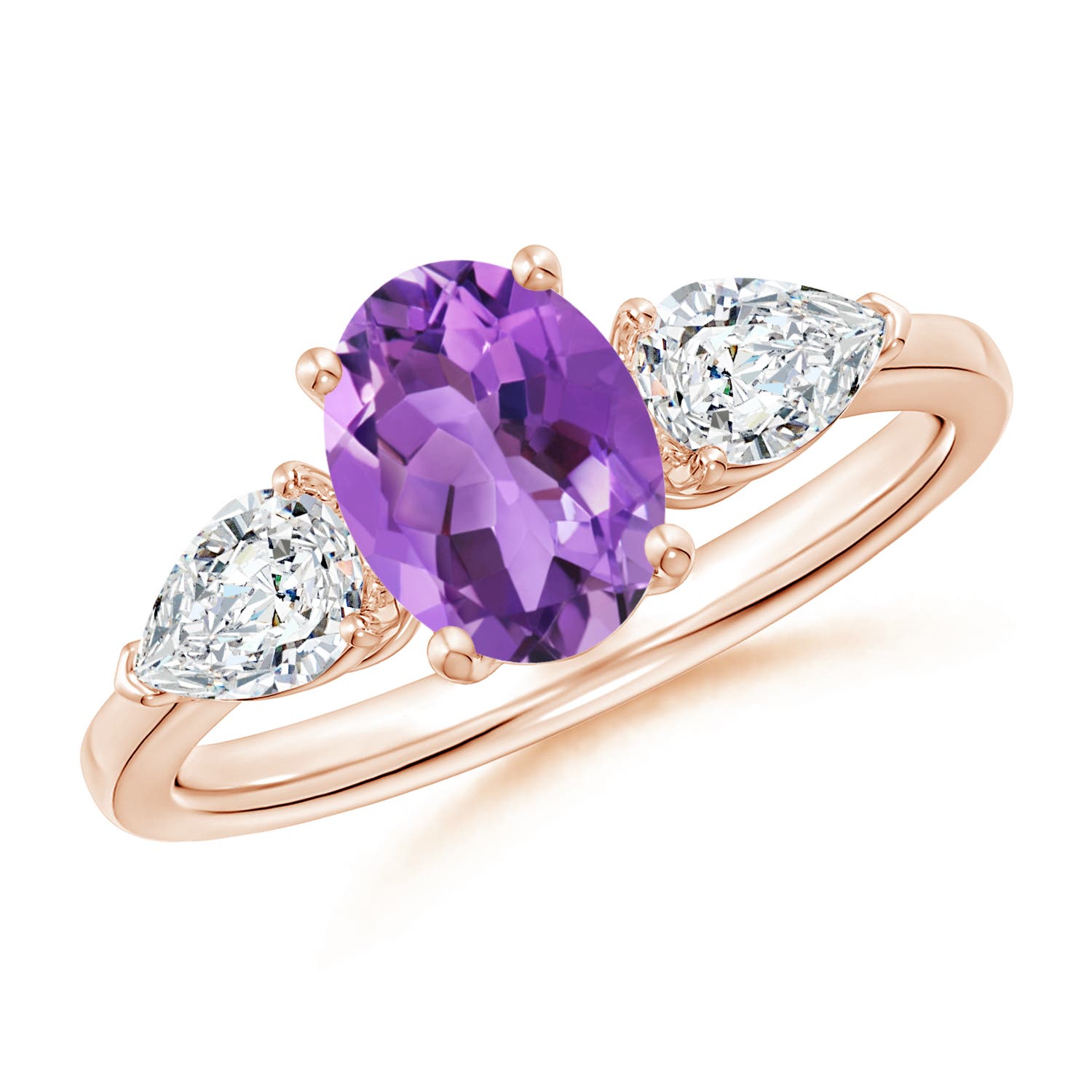 AA - Amethyst / 1.95 CT / 14 KT Rose Gold