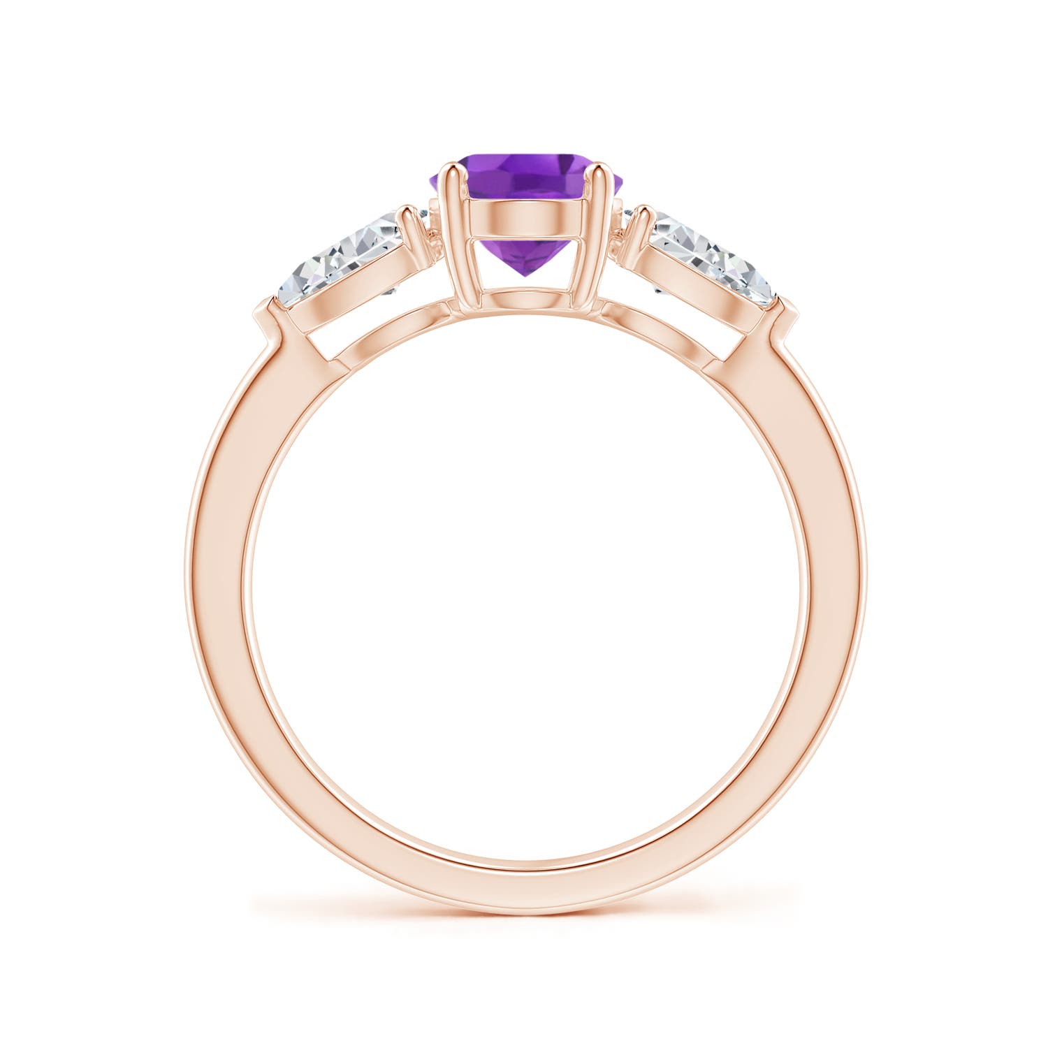 AA - Amethyst / 1.95 CT / 14 KT Rose Gold