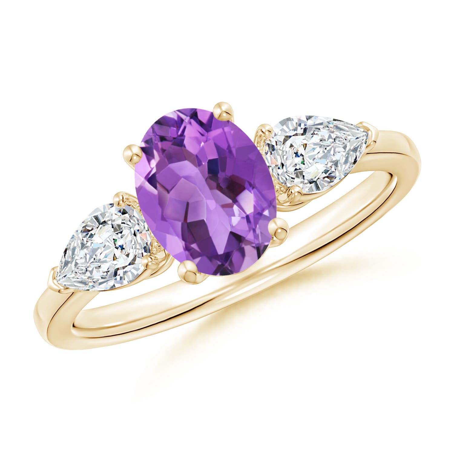 AA - Amethyst / 1.95 CT / 14 KT Yellow Gold