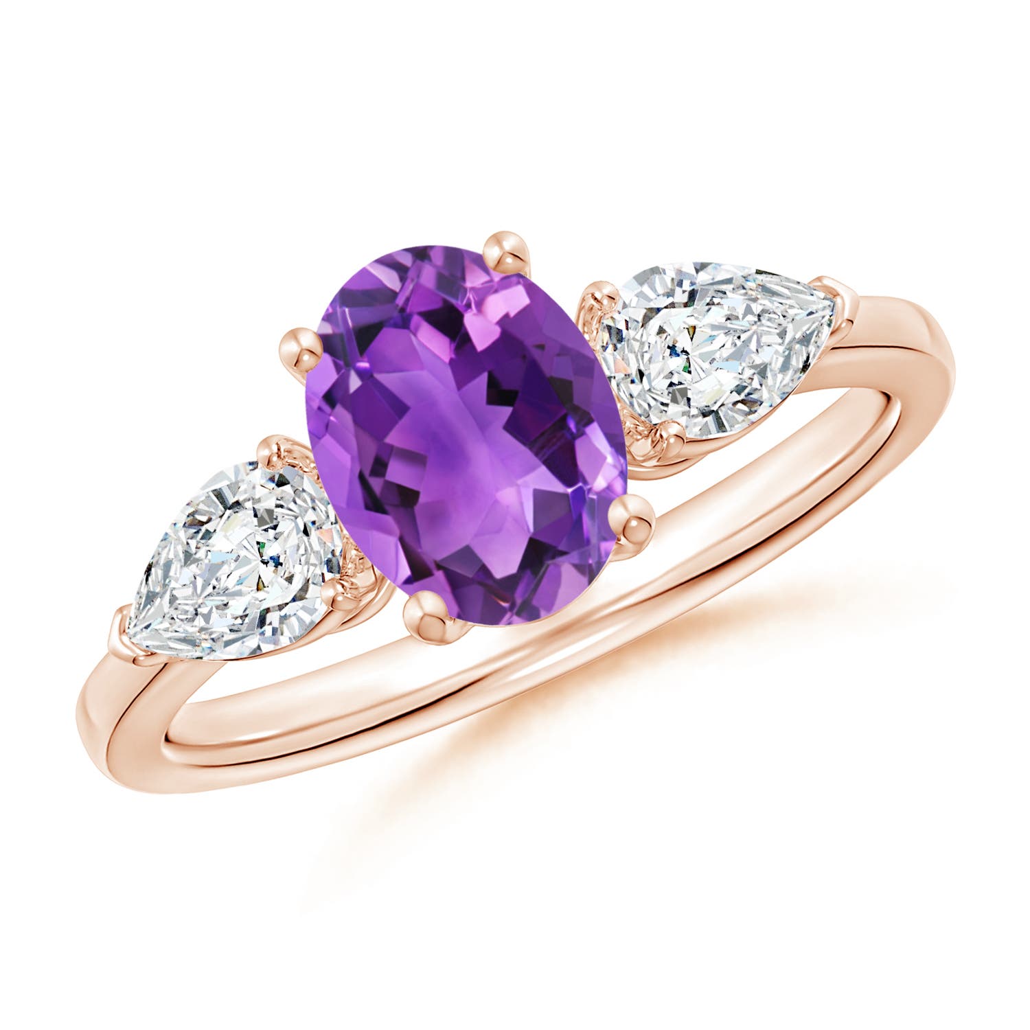 AAA - Amethyst / 1.95 CT / 14 KT Rose Gold