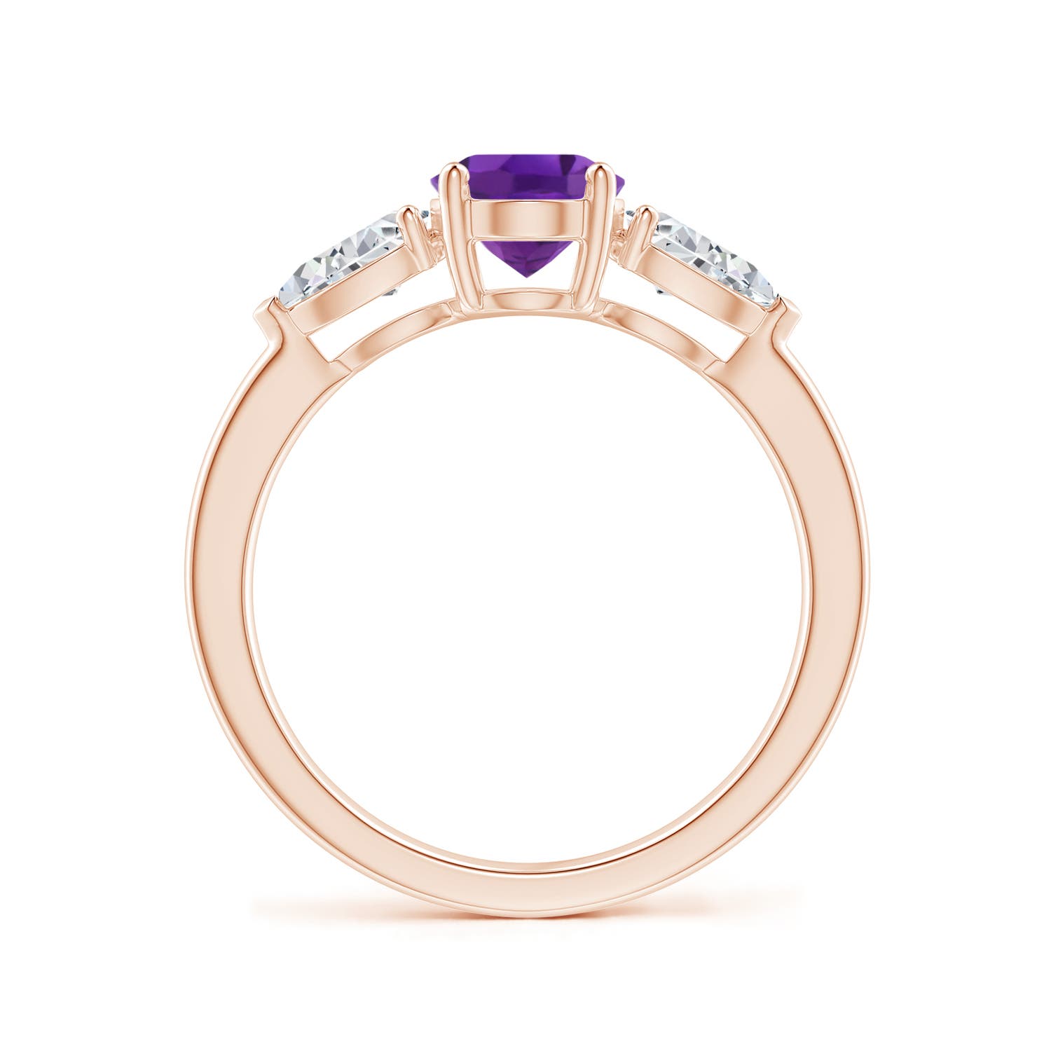 AAA - Amethyst / 1.95 CT / 14 KT Rose Gold