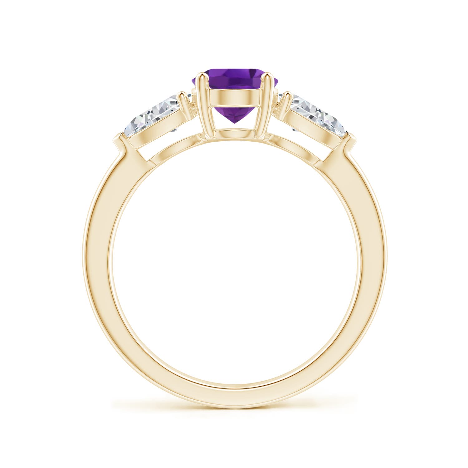 AAA - Amethyst / 1.95 CT / 14 KT Yellow Gold