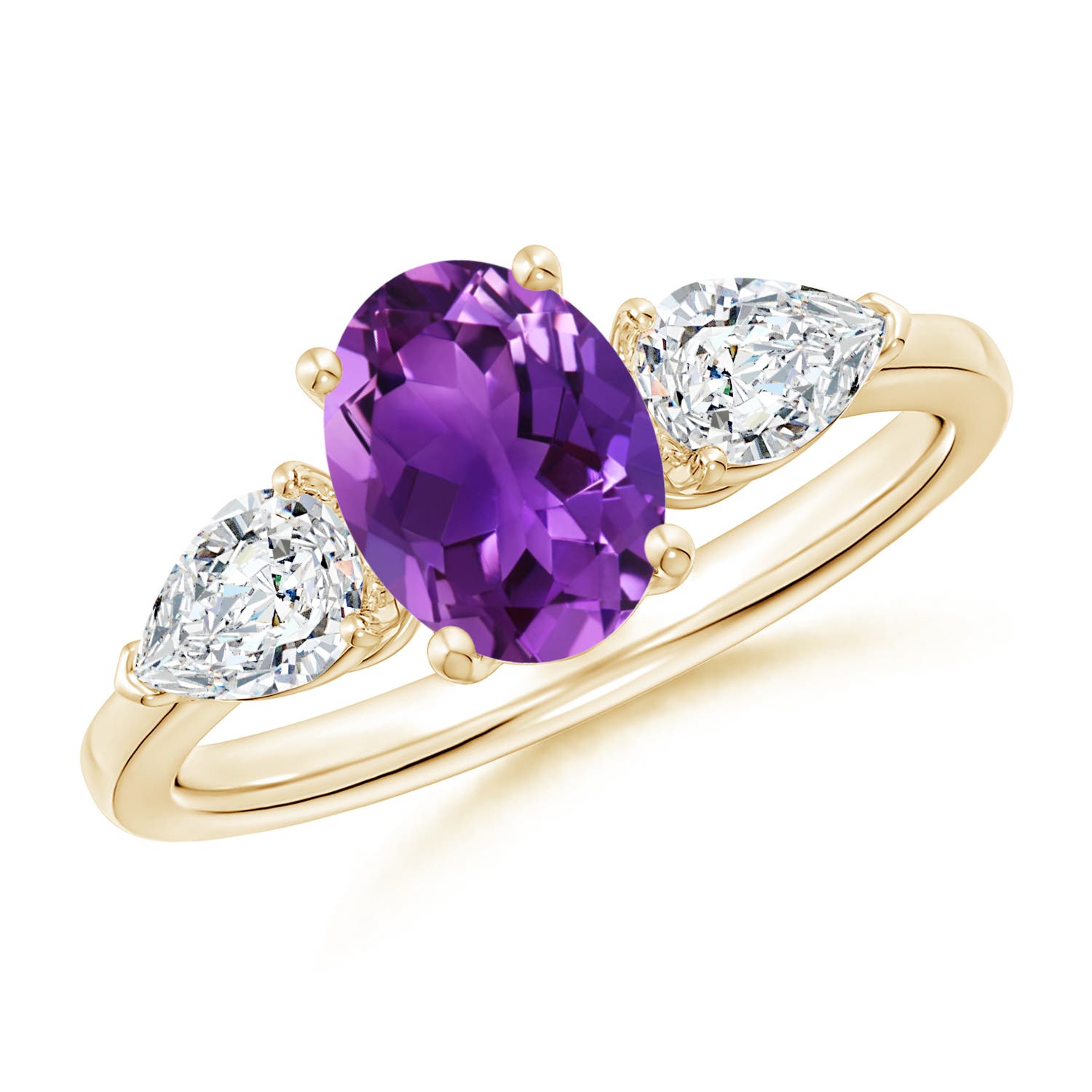 AAAA - Amethyst / 1.95 CT / 14 KT Yellow Gold