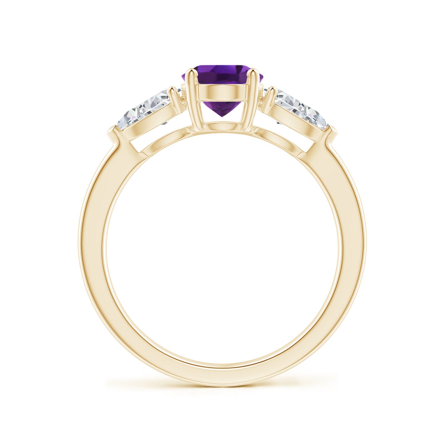 AAAA - Amethyst / 1.95 CT / 14 KT Yellow Gold