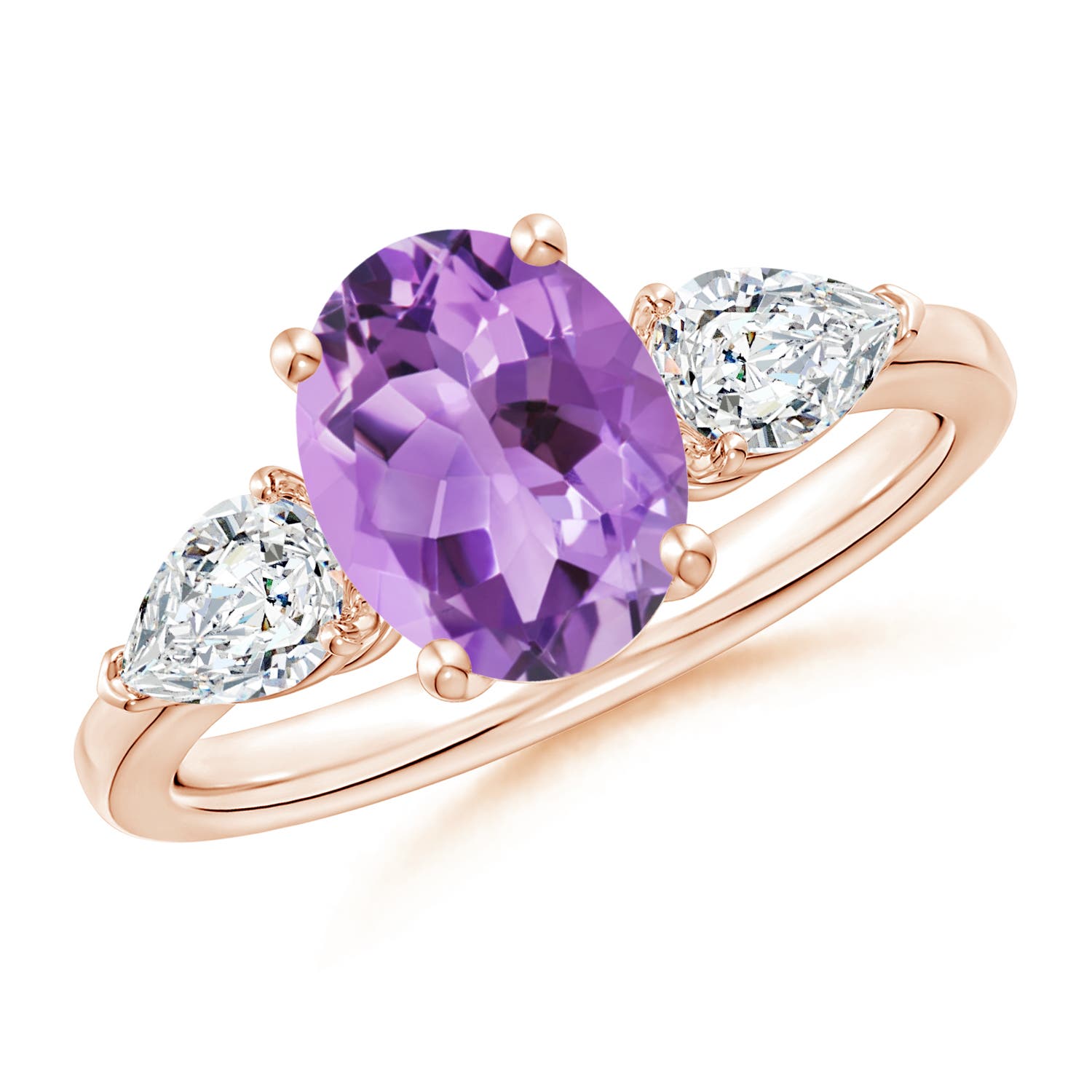 A - Amethyst / 2.4 CT / 14 KT Rose Gold