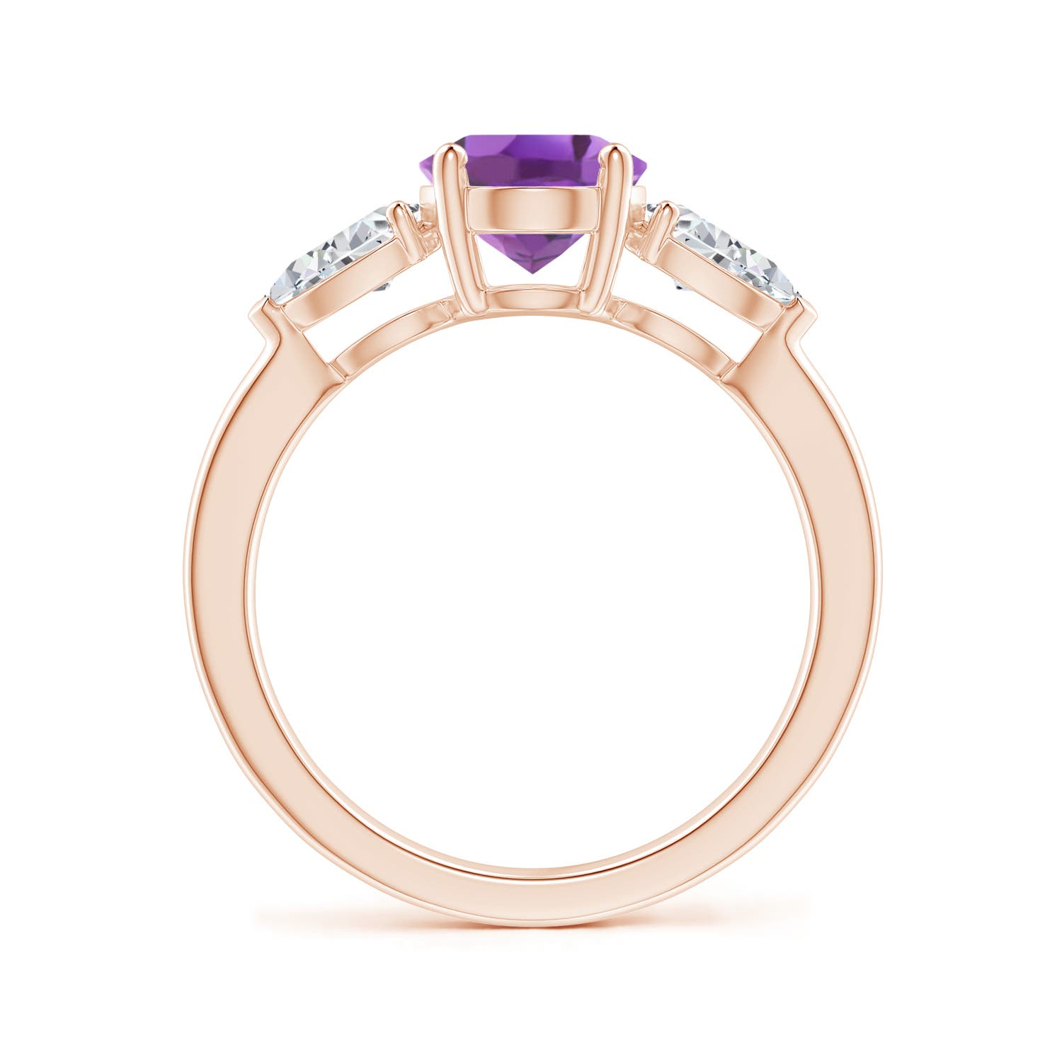 A - Amethyst / 2.4 CT / 14 KT Rose Gold