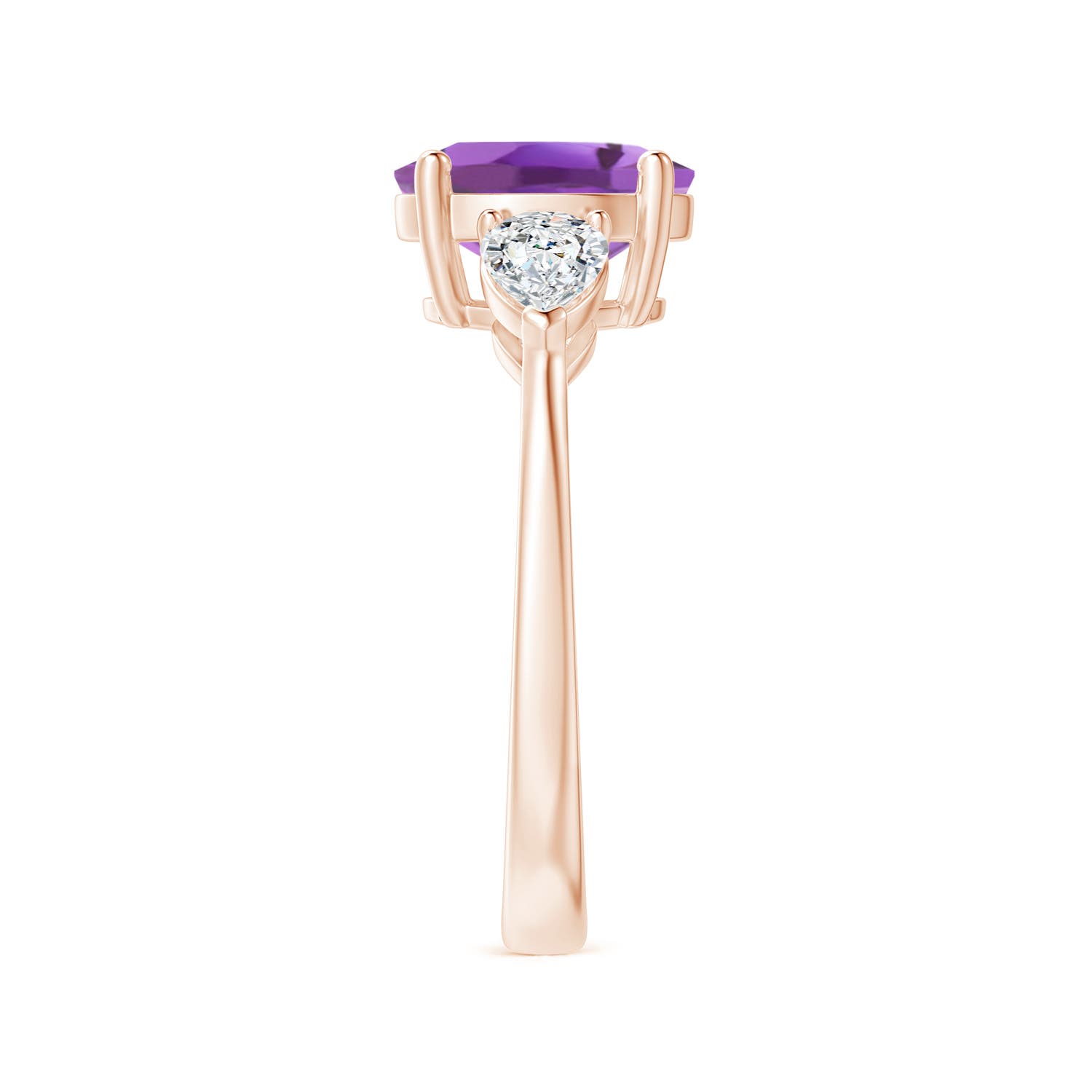 A - Amethyst / 2.4 CT / 14 KT Rose Gold