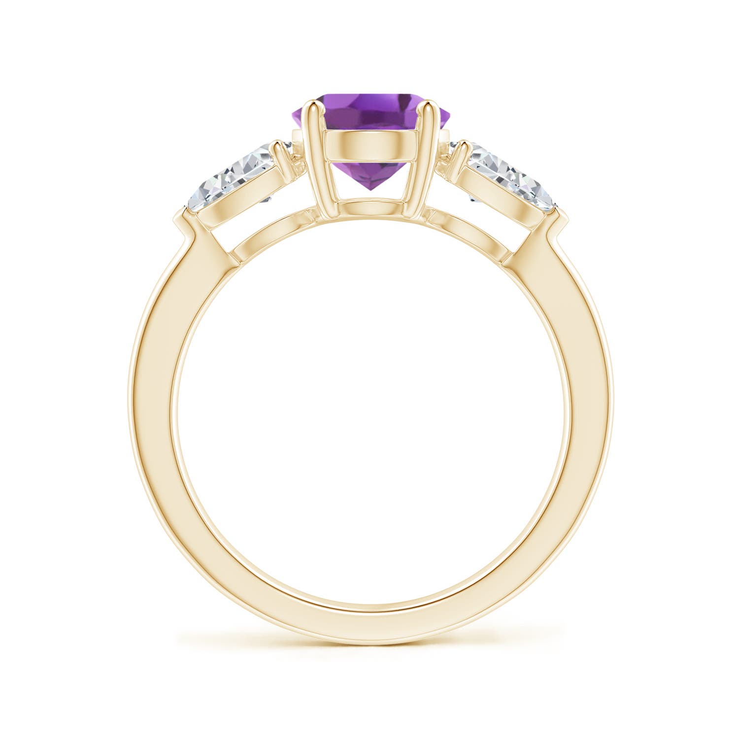 A - Amethyst / 2.4 CT / 14 KT Yellow Gold