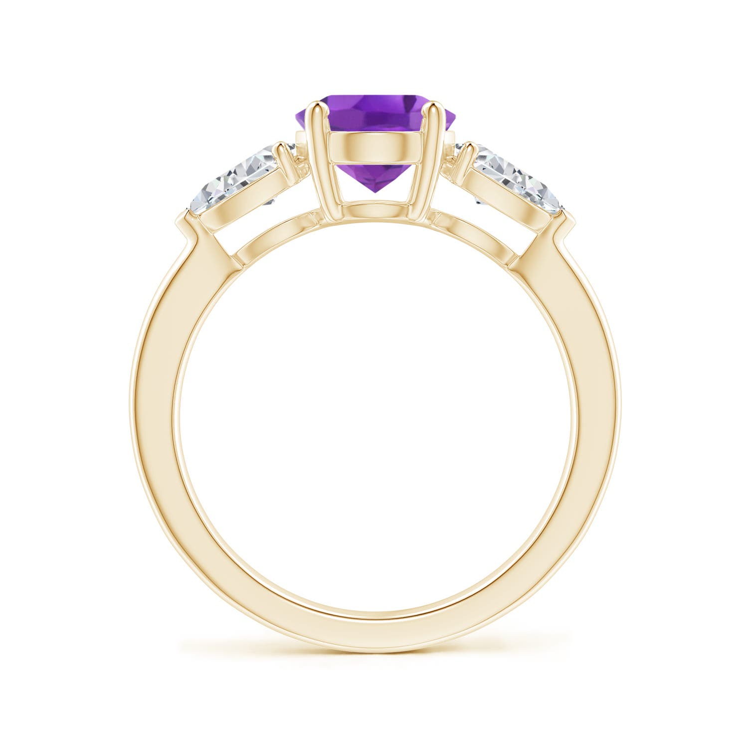 AA - Amethyst / 2.4 CT / 14 KT Yellow Gold