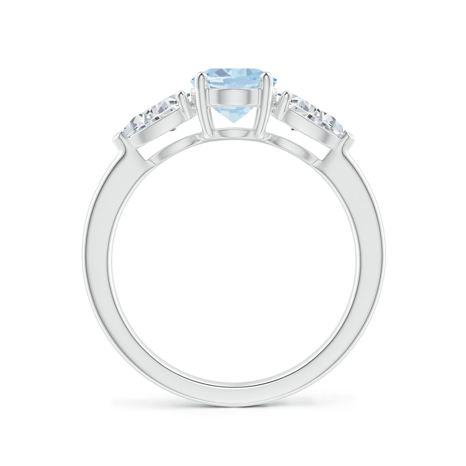 A - Aquamarine / 1.8 CT / 14 KT White Gold