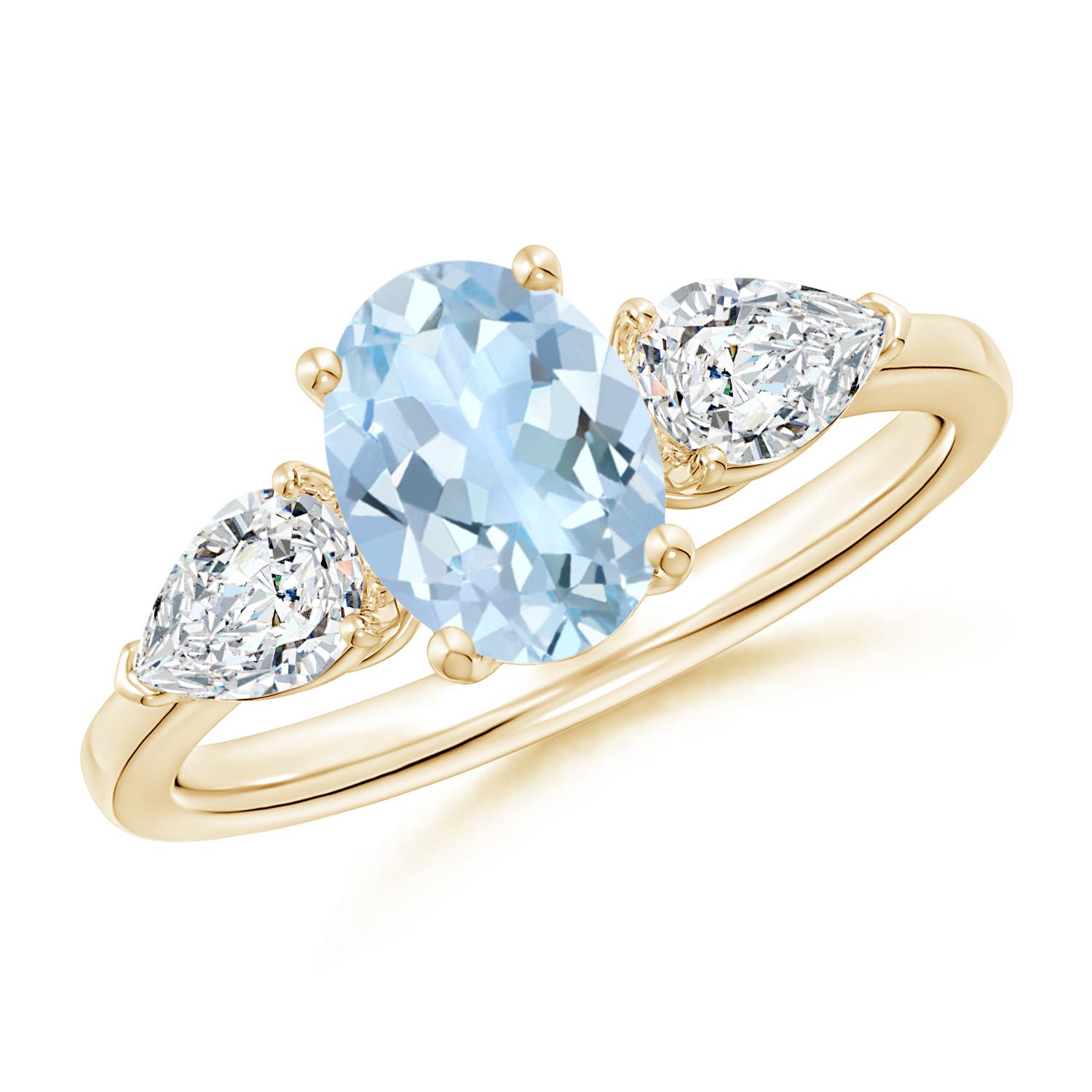 AA - Aquamarine / 1.8 CT / 14 KT Yellow Gold