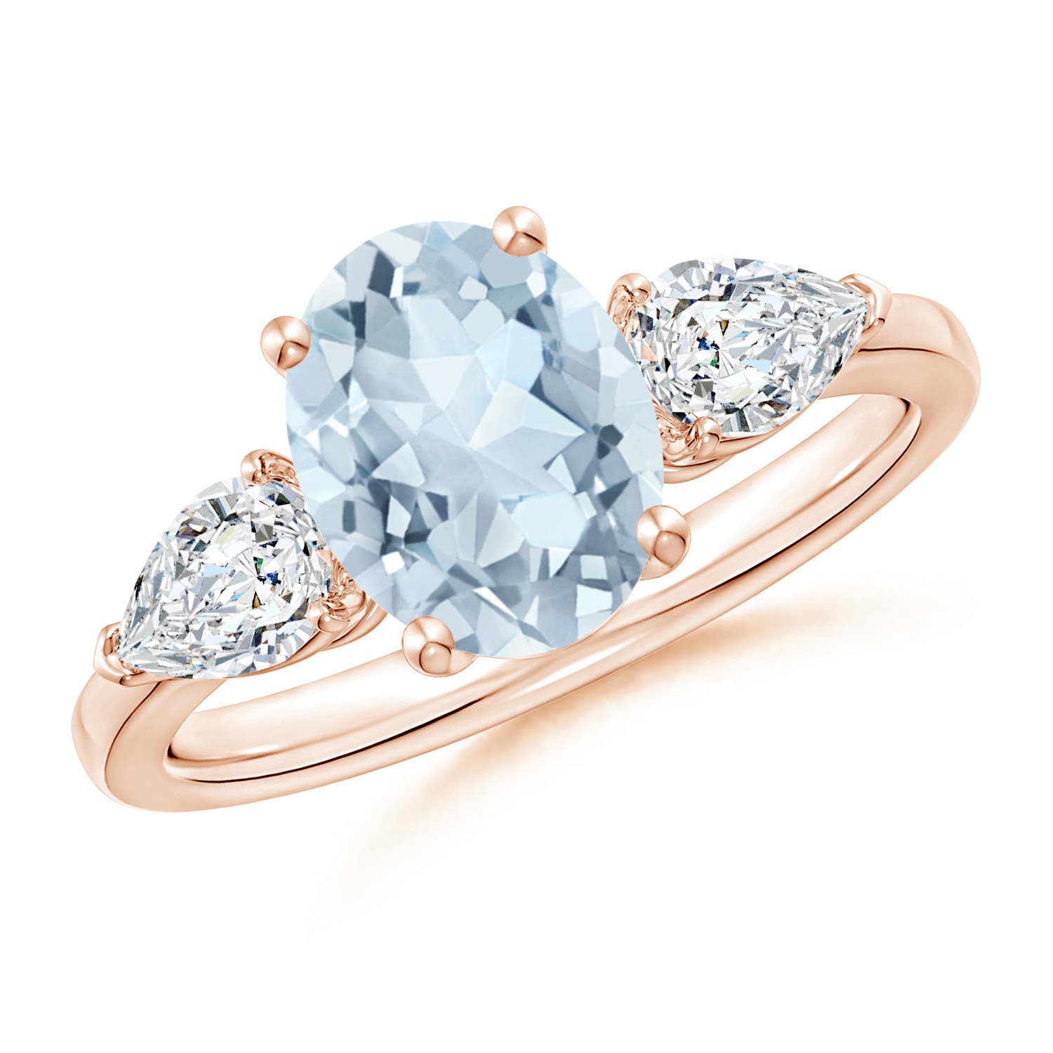 A - Aquamarine / 2.3 CT / 14 KT Rose Gold