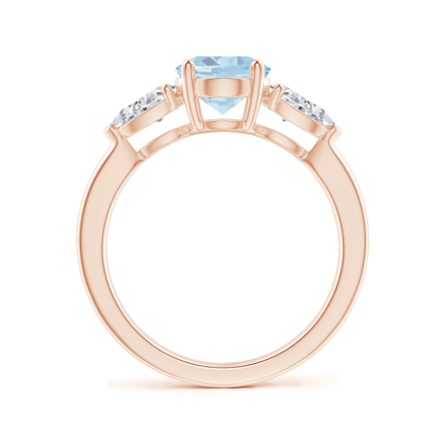 A - Aquamarine / 2.3 CT / 14 KT Rose Gold