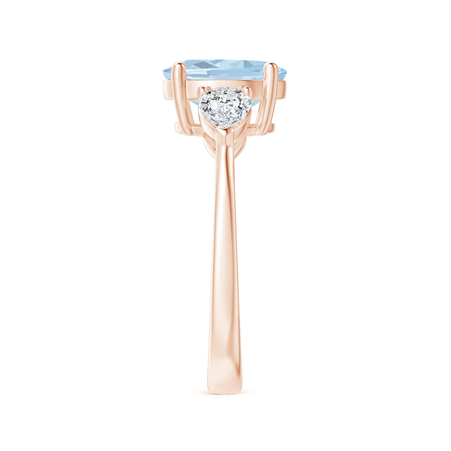 A - Aquamarine / 2.3 CT / 14 KT Rose Gold