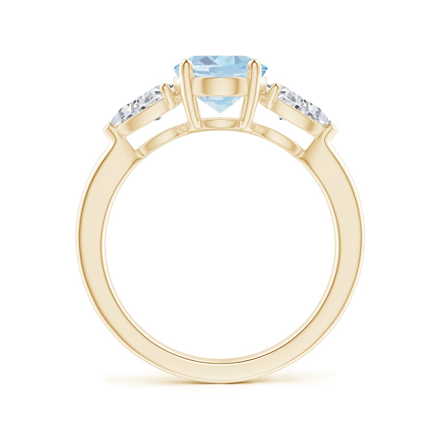 A - Aquamarine / 2.3 CT / 14 KT Yellow Gold