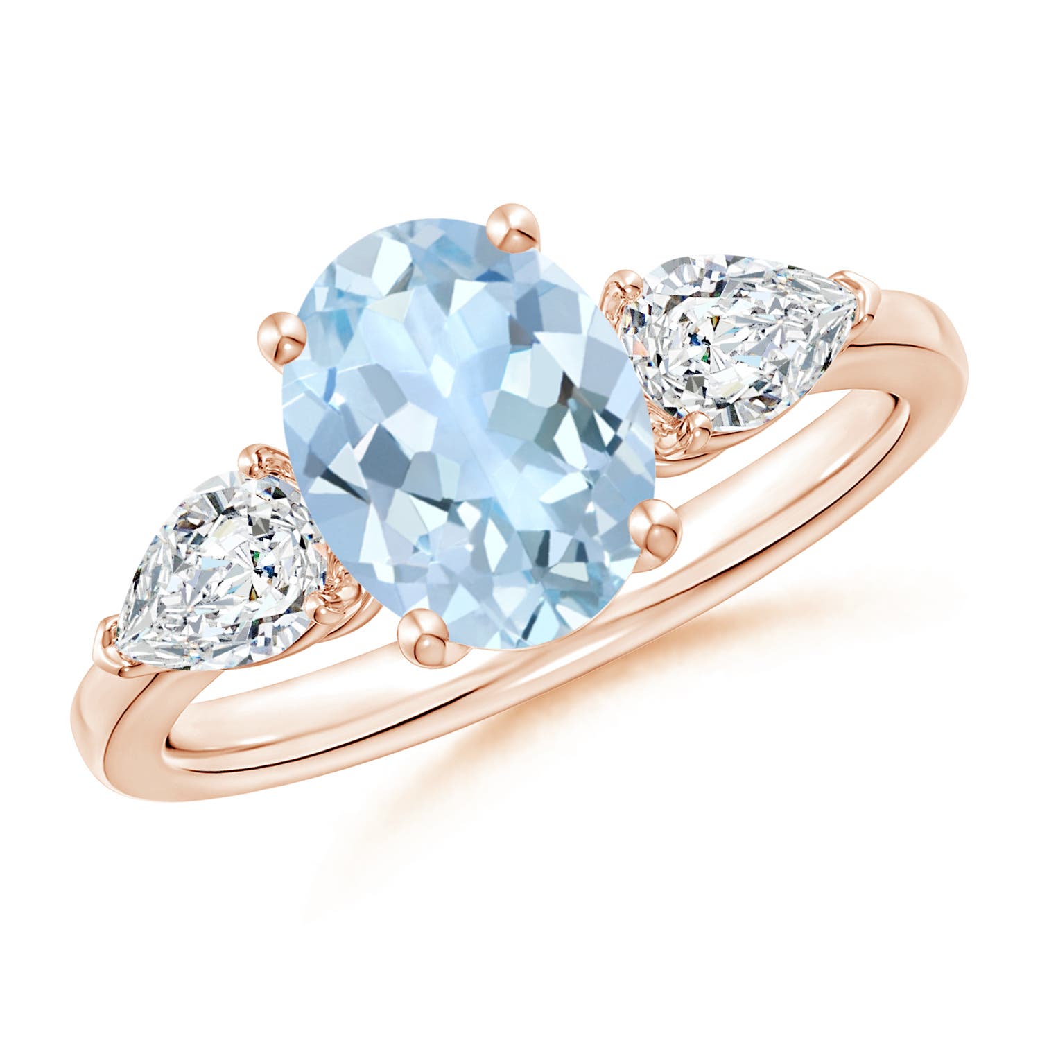 AA - Aquamarine / 2.3 CT / 14 KT Rose Gold