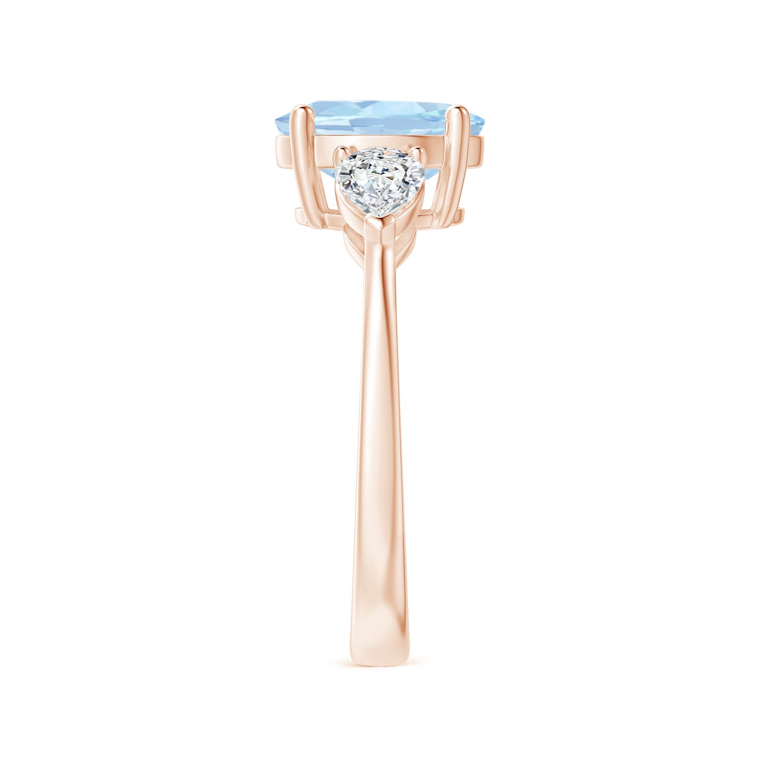 AA - Aquamarine / 2.3 CT / 14 KT Rose Gold