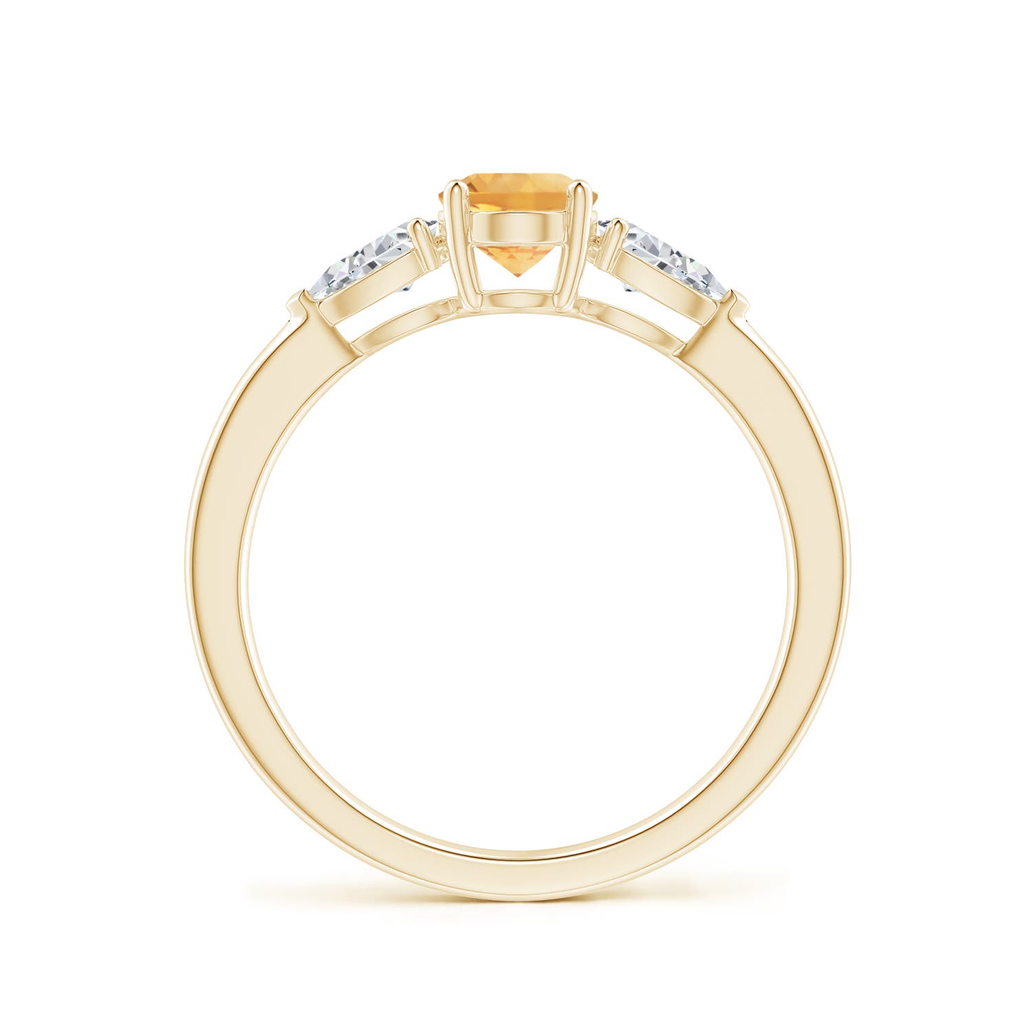 A - Citrine / 1.15 CT / 14 KT Yellow Gold