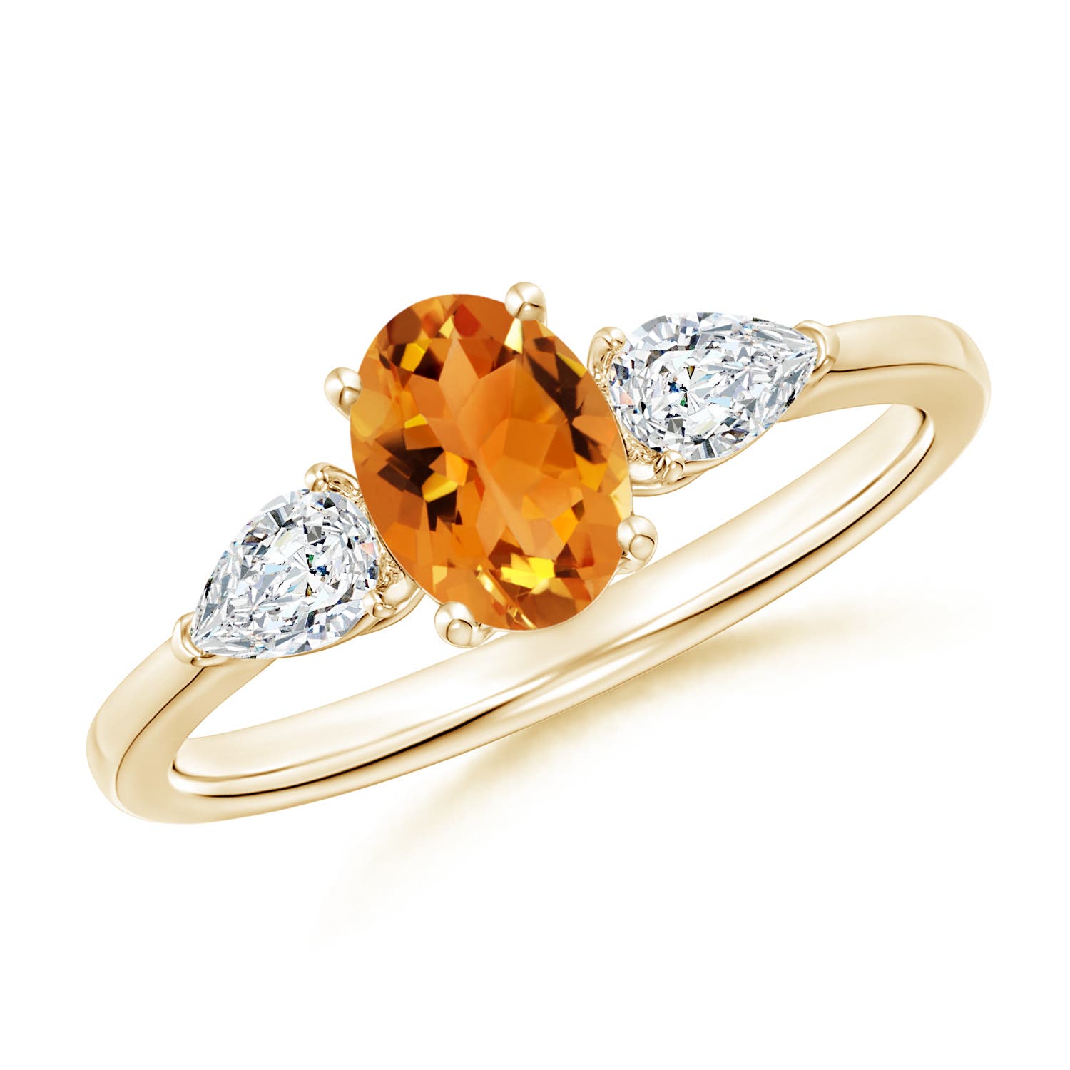 AAA - Citrine / 1.15 CT / 14 KT Yellow Gold