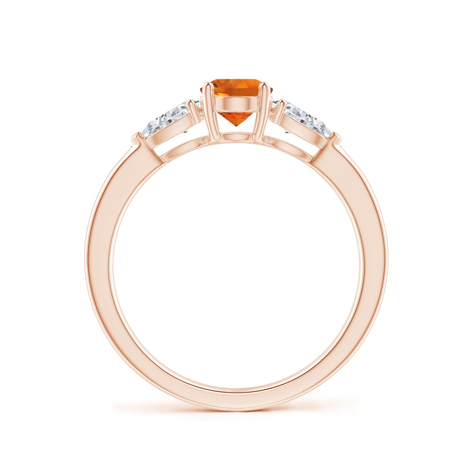 AAAA - Citrine / 1.15 CT / 14 KT Rose Gold