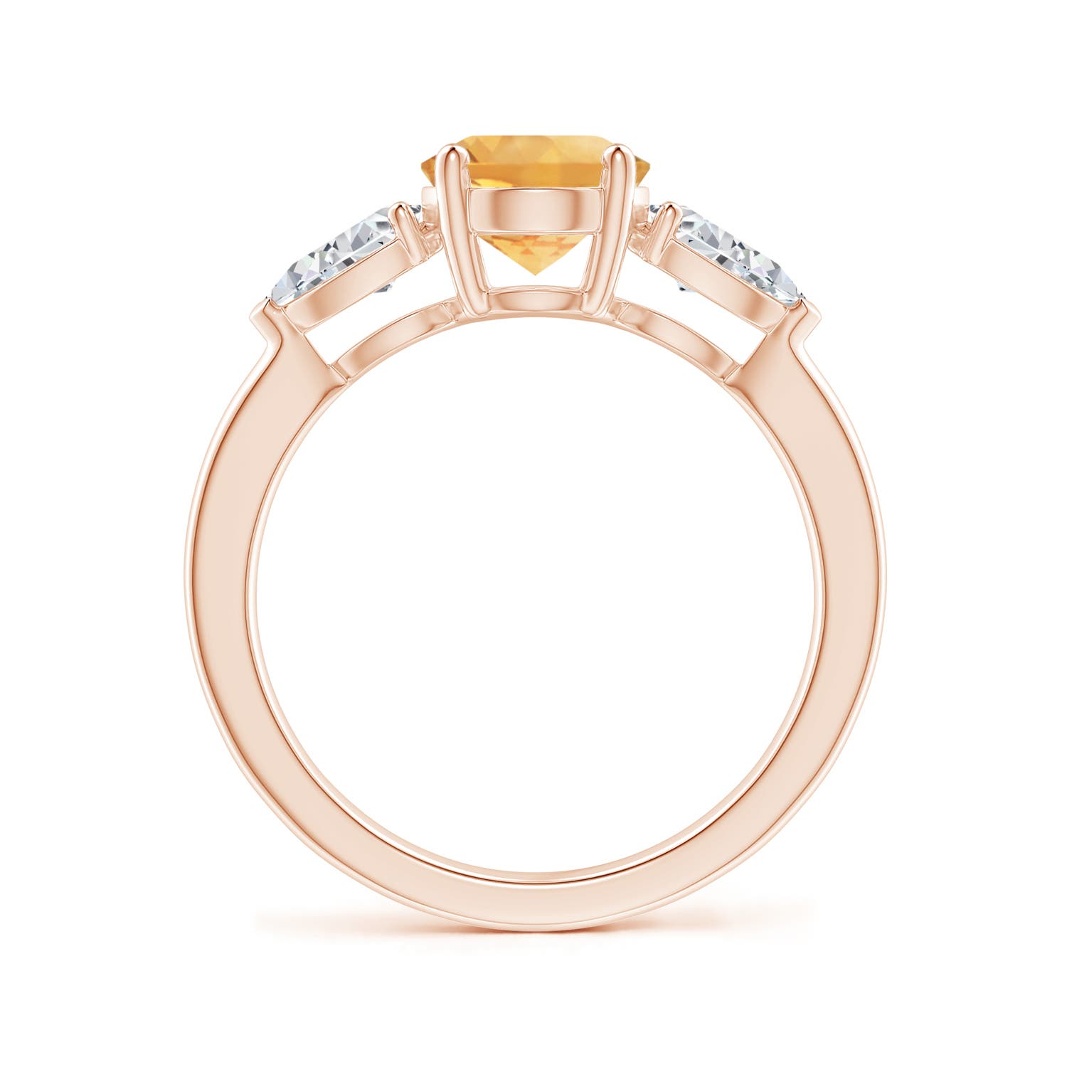 A - Citrine / 2.45 CT / 14 KT Rose Gold