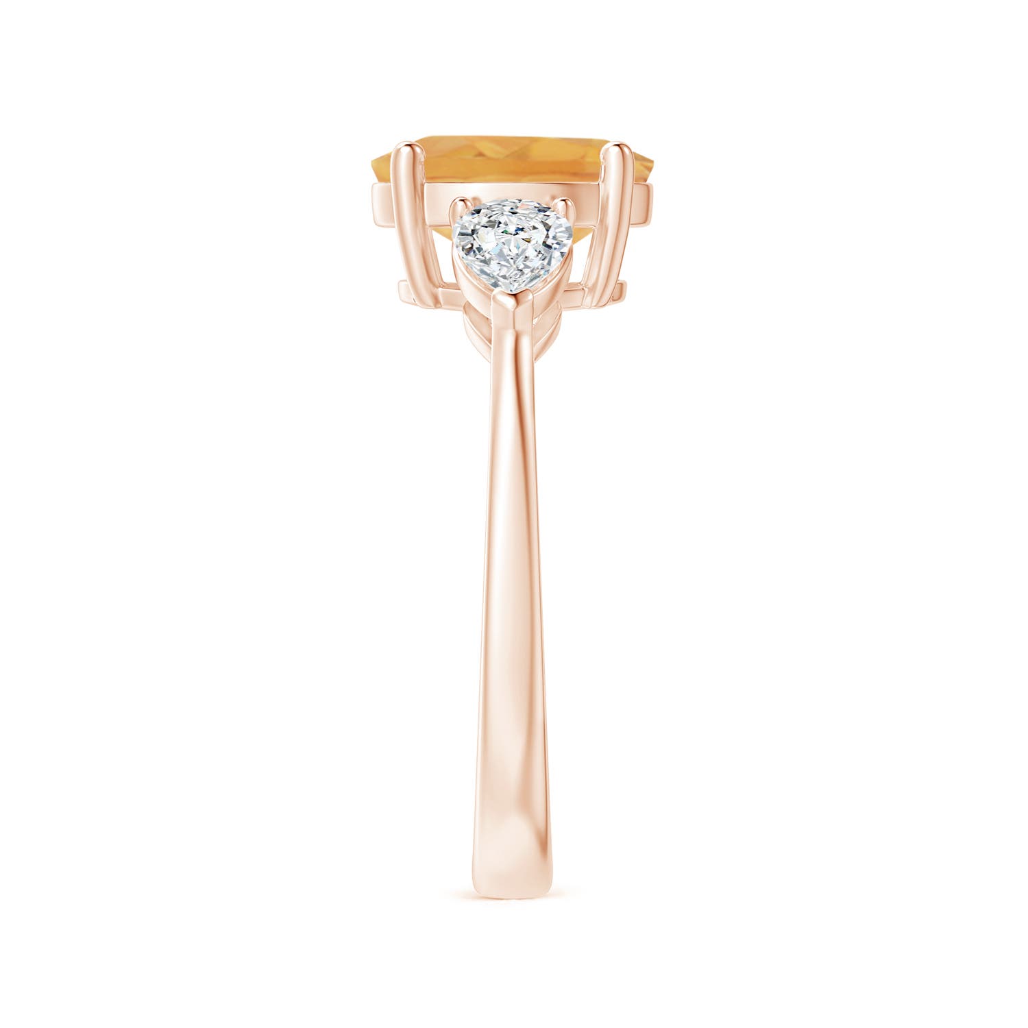 A - Citrine / 2.45 CT / 14 KT Rose Gold