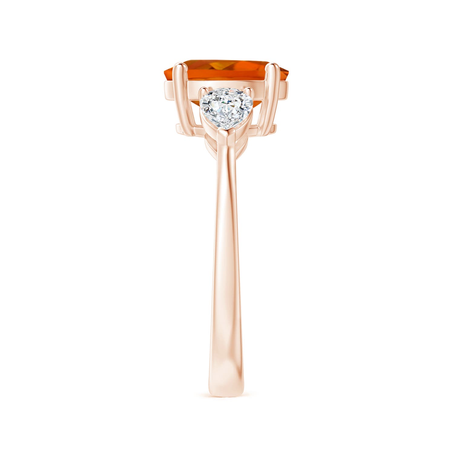 AAAA - Citrine / 2.45 CT / 14 KT Rose Gold