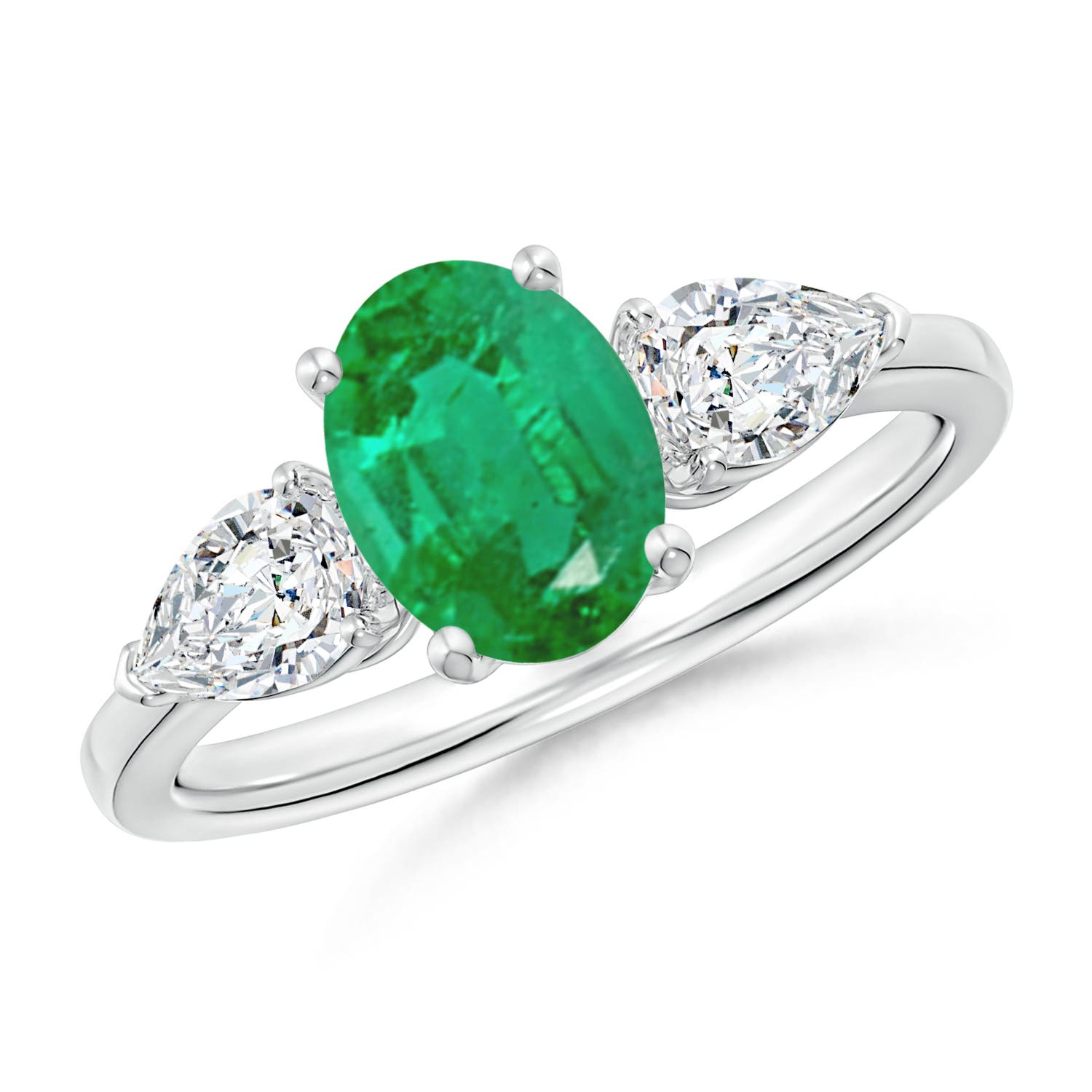 AA - Emerald / 1.9 CT / 14 KT White Gold