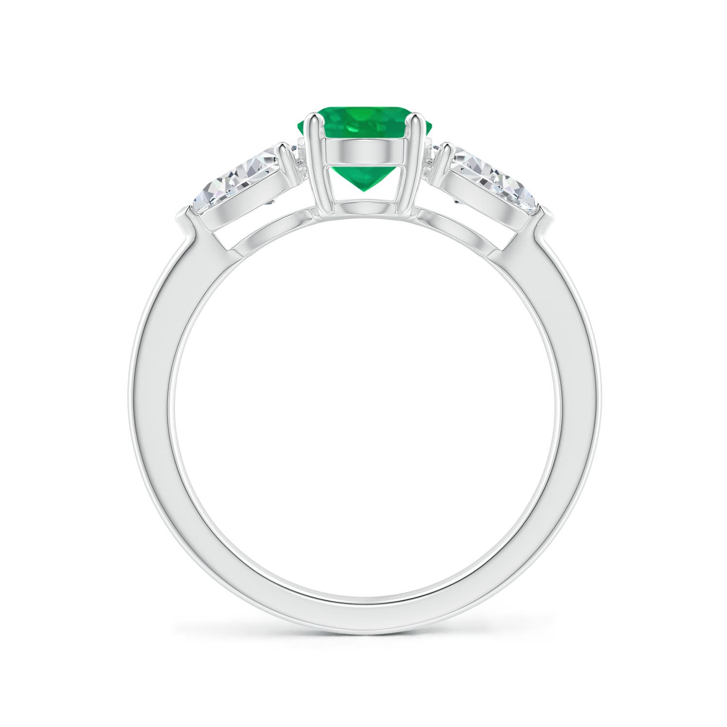 AA - Emerald / 1.9 CT / 14 KT White Gold