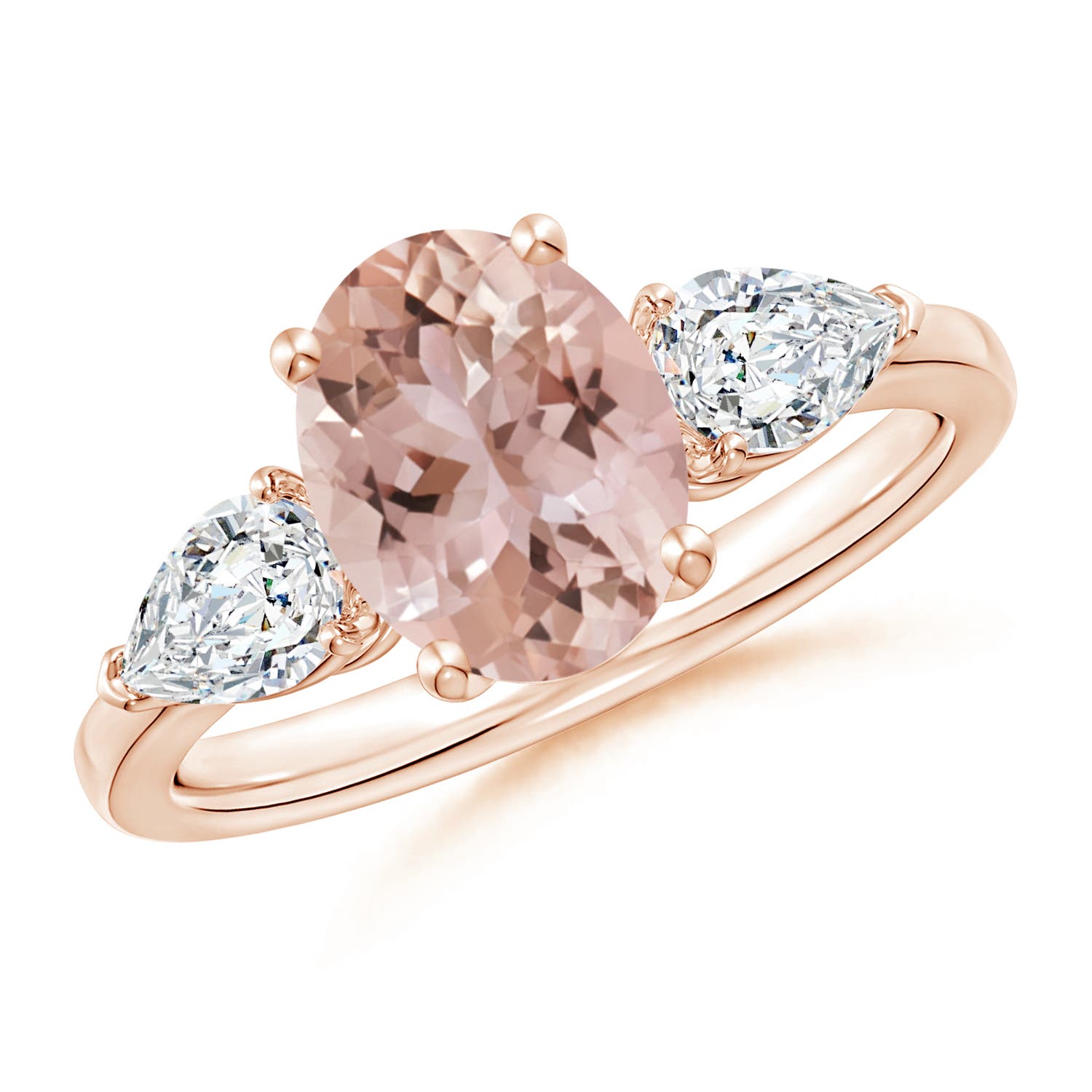 AAA - Morganite / 2.45 CT / 14 KT Rose Gold