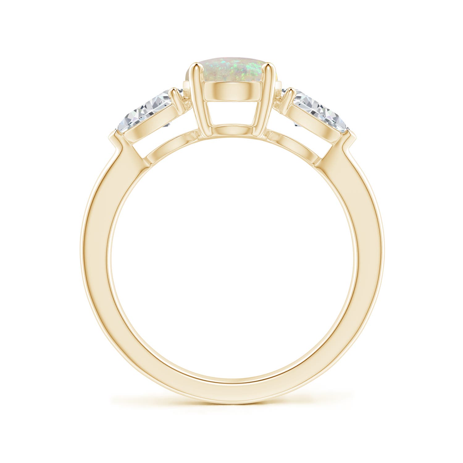 AAA - Opal / 1.9 CT / 14 KT Yellow Gold