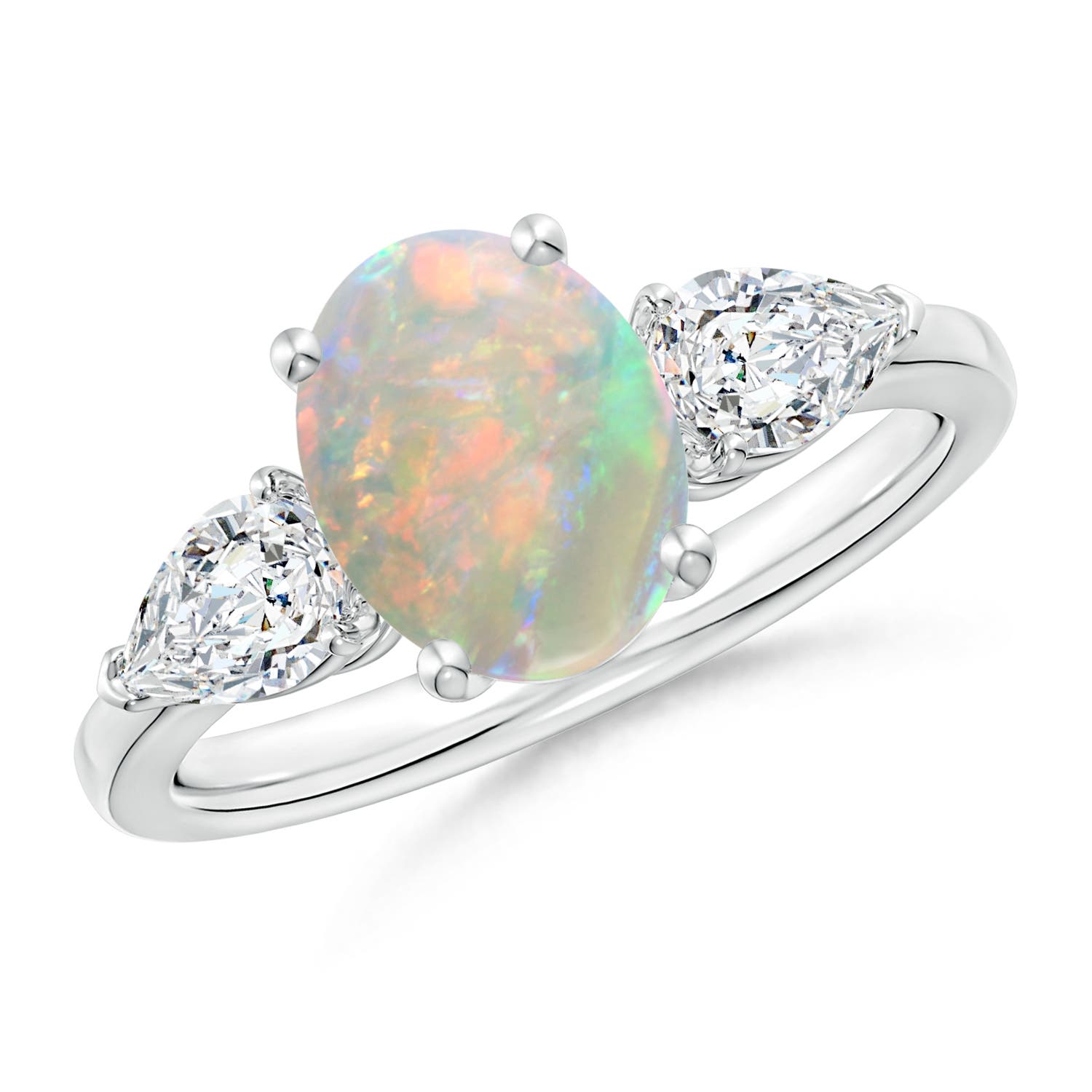 AAAA - Opal / 1.9 CT / 14 KT White Gold