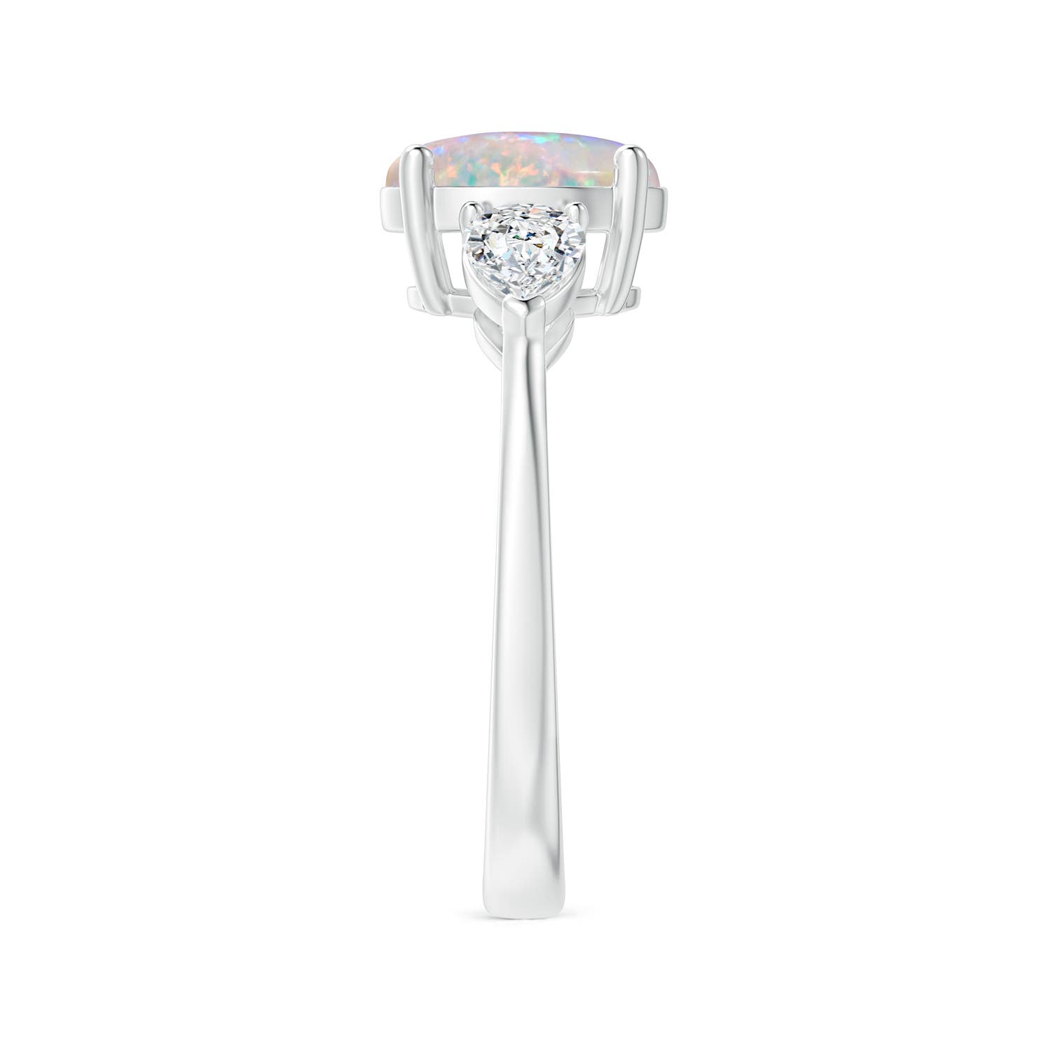 AAAA - Opal / 1.9 CT / 14 KT White Gold