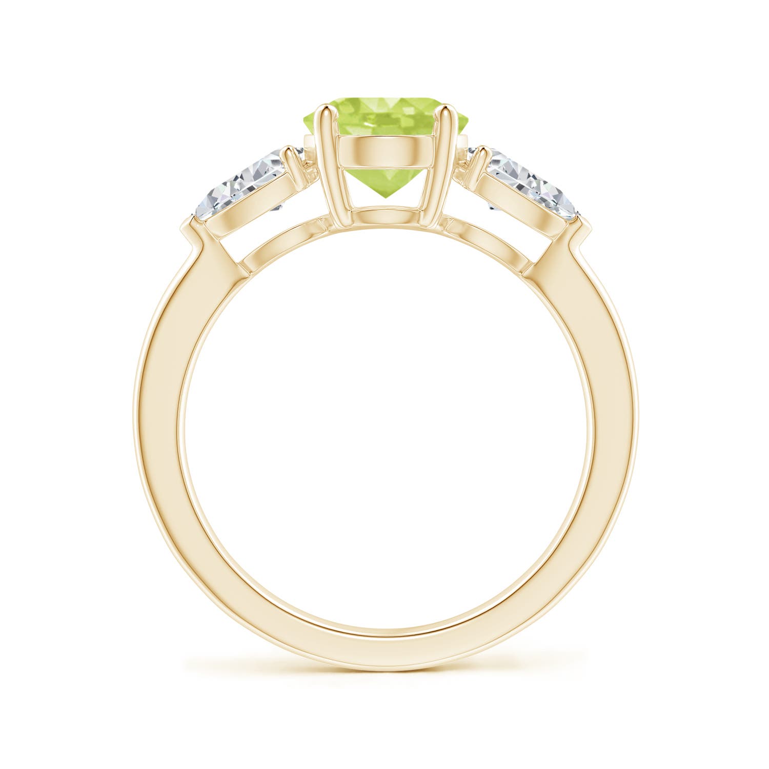 A - Peridot / 2.7 CT / 14 KT Yellow Gold