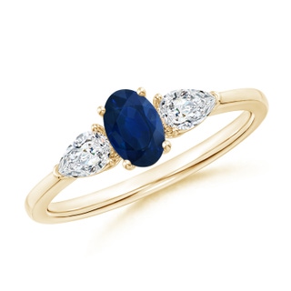 Oval AA Blue Sapphire