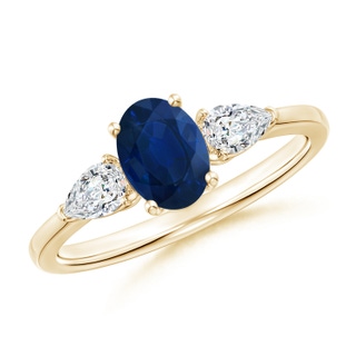 Oval AA Blue Sapphire