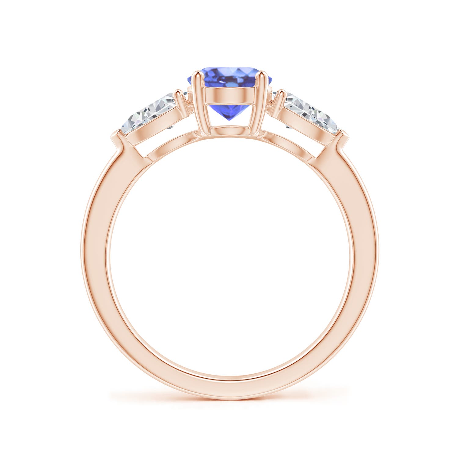 A - Tanzanite / 2.05 CT / 14 KT Rose Gold