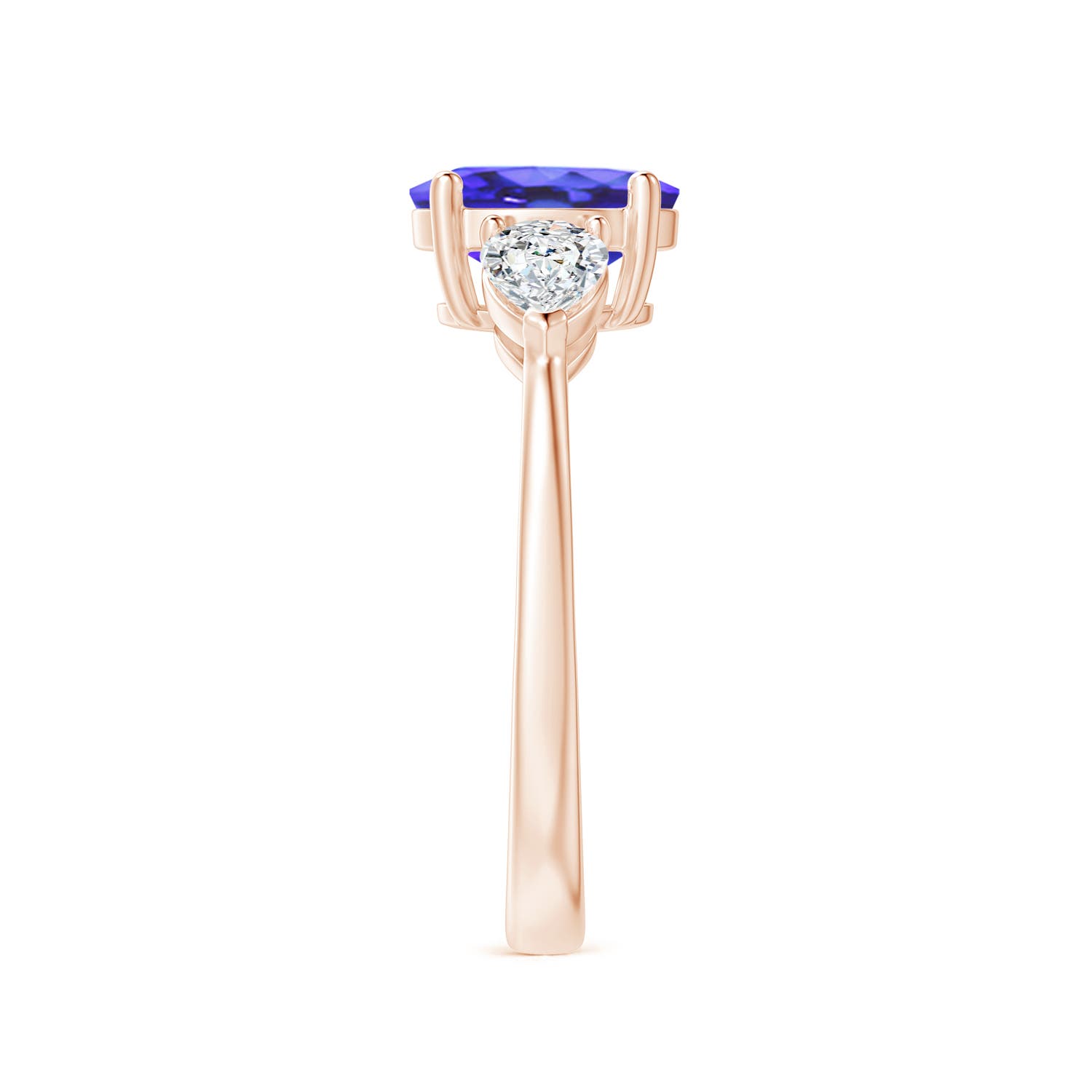 AA - Tanzanite / 2.05 CT / 14 KT Rose Gold