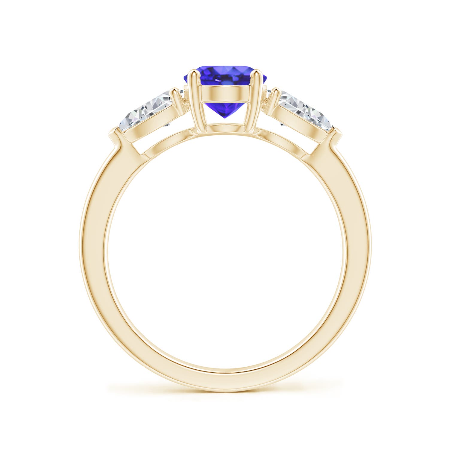 AA - Tanzanite / 2.05 CT / 14 KT Yellow Gold