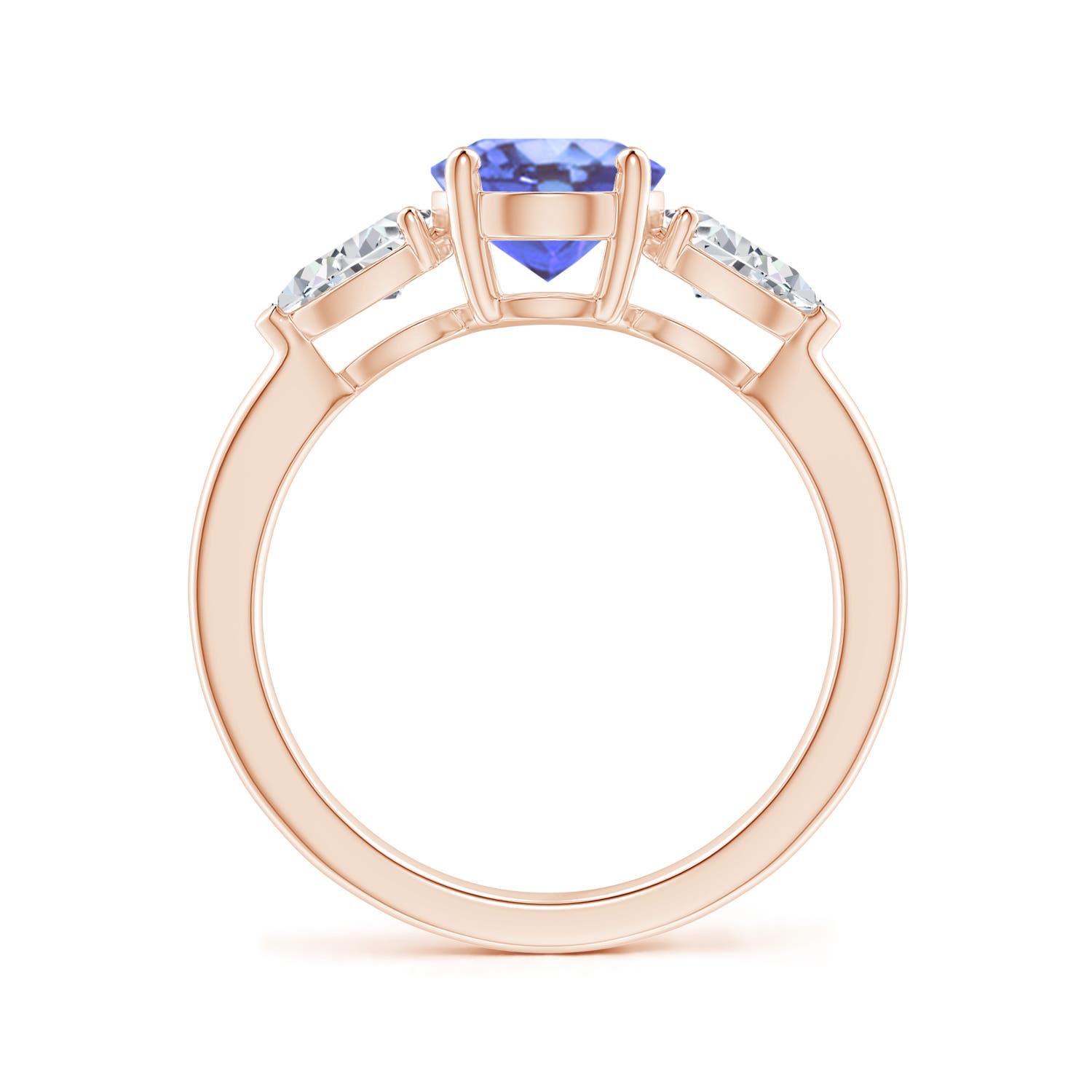 A - Tanzanite / 2.7 CT / 14 KT Rose Gold