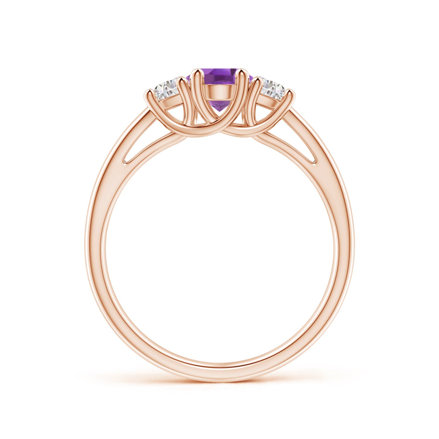 A - Amethyst / 1.16 CT / 14 KT Rose Gold