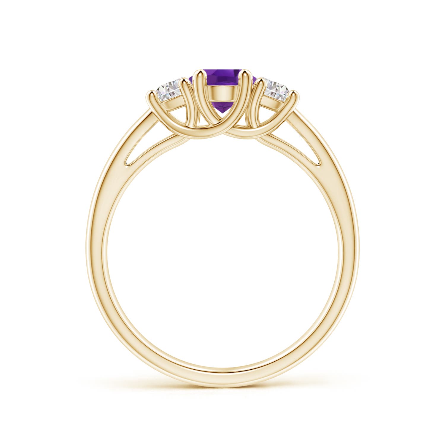 AAA - Amethyst / 1.16 CT / 14 KT Yellow Gold