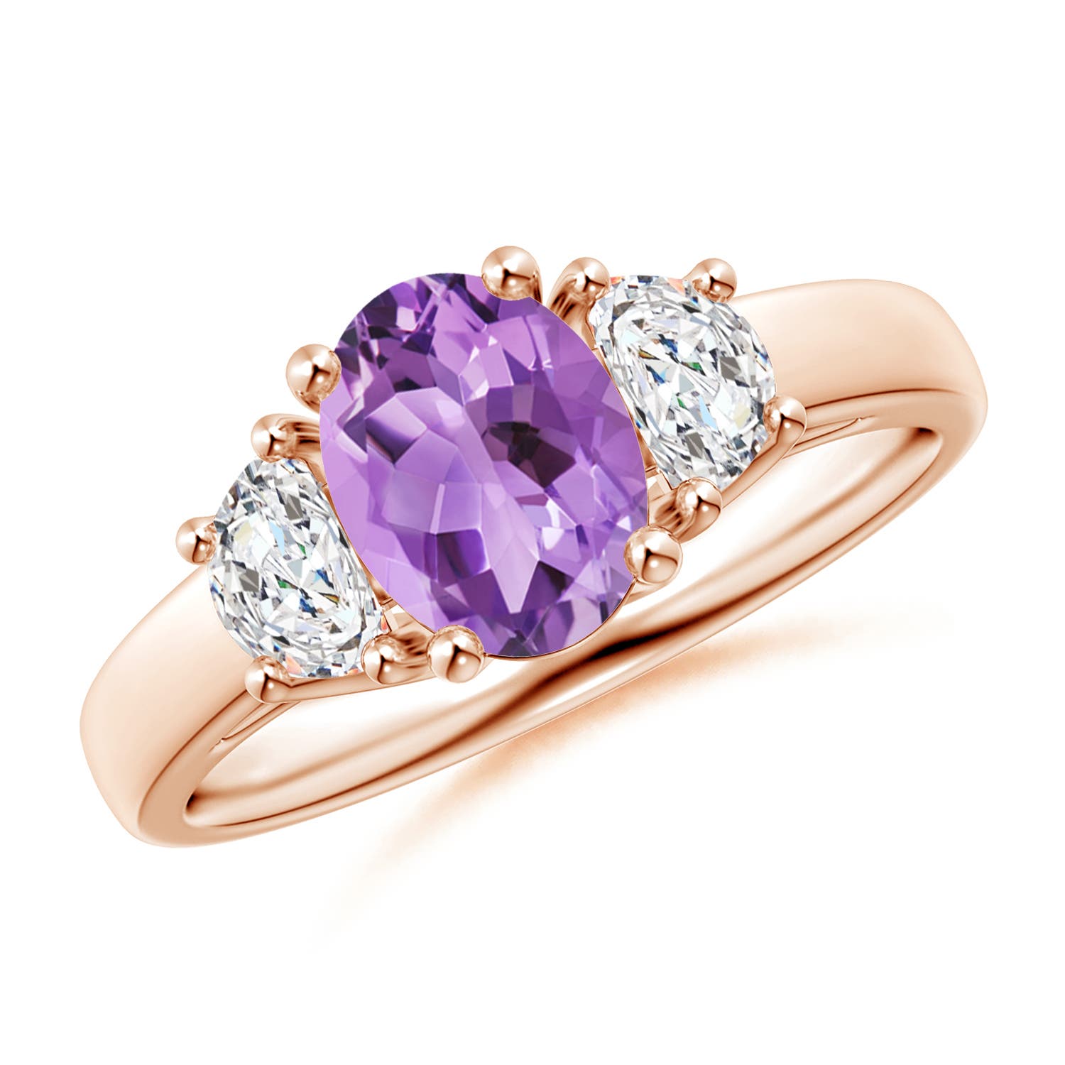 A - Amethyst / 1.61 CT / 14 KT Rose Gold