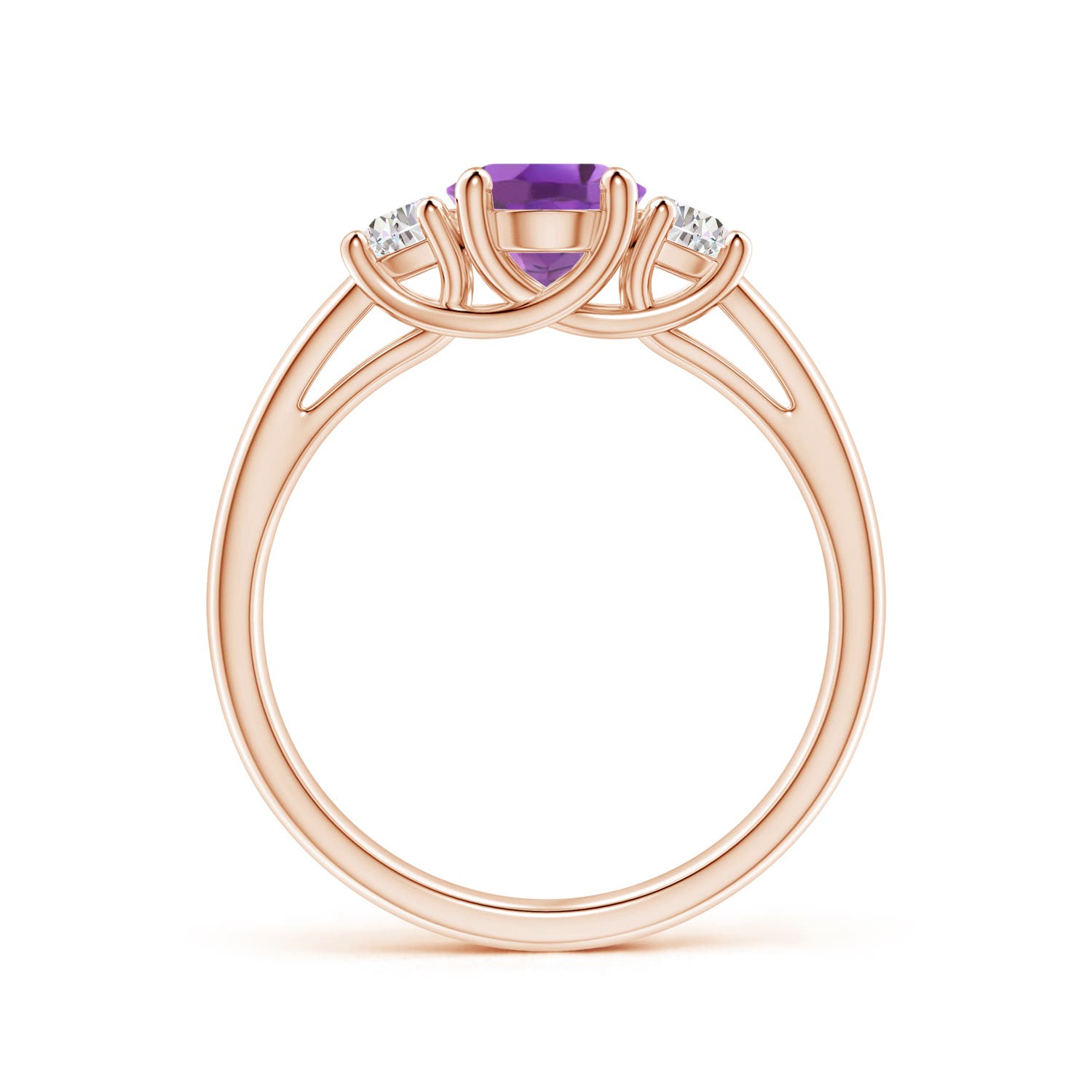 A - Amethyst / 1.61 CT / 14 KT Rose Gold