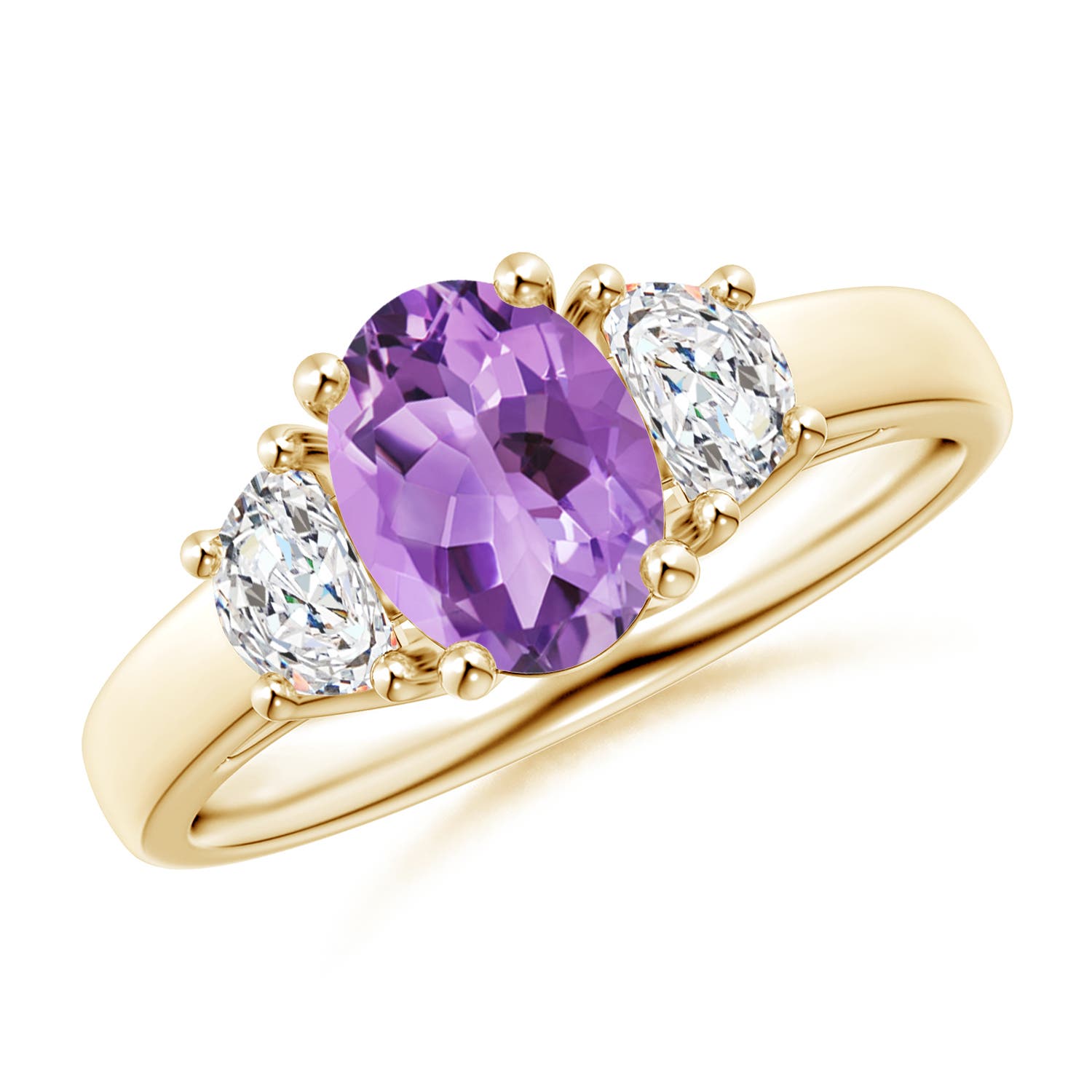 A - Amethyst / 1.61 CT / 14 KT Yellow Gold