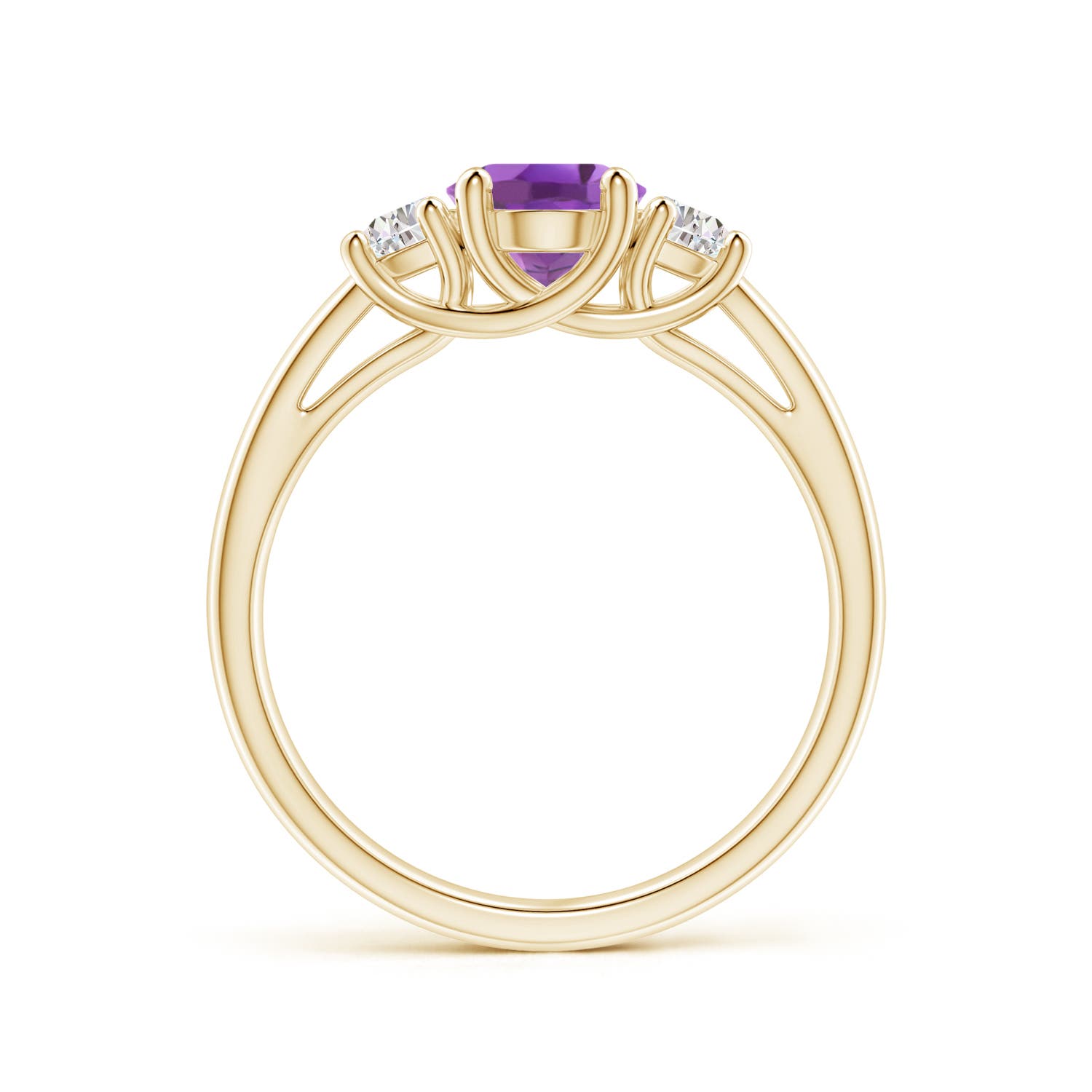 A - Amethyst / 1.61 CT / 14 KT Yellow Gold