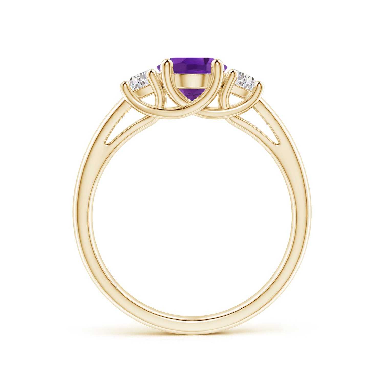 AAA - Amethyst / 1.61 CT / 14 KT Yellow Gold