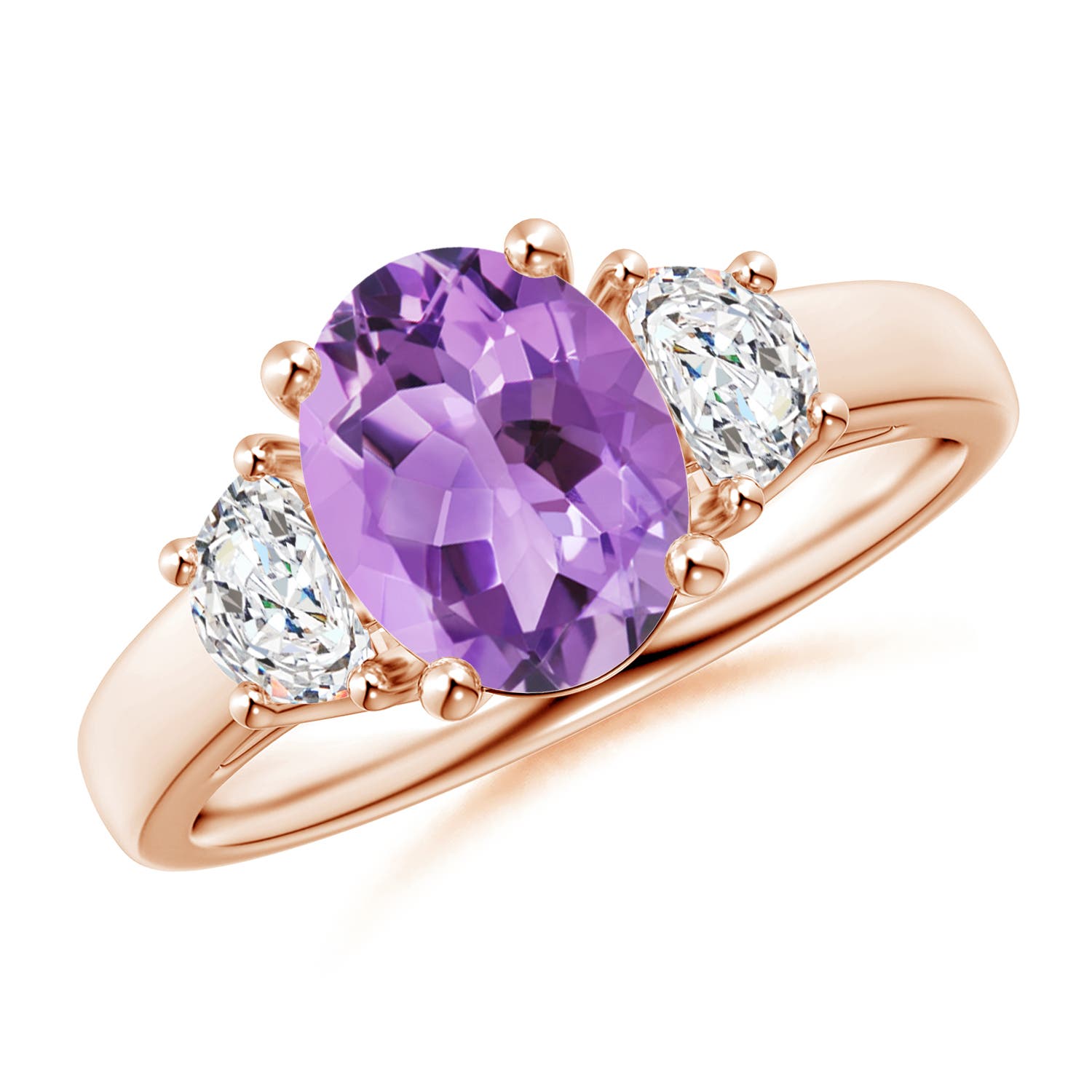 A - Amethyst / 2.06 CT / 14 KT Rose Gold